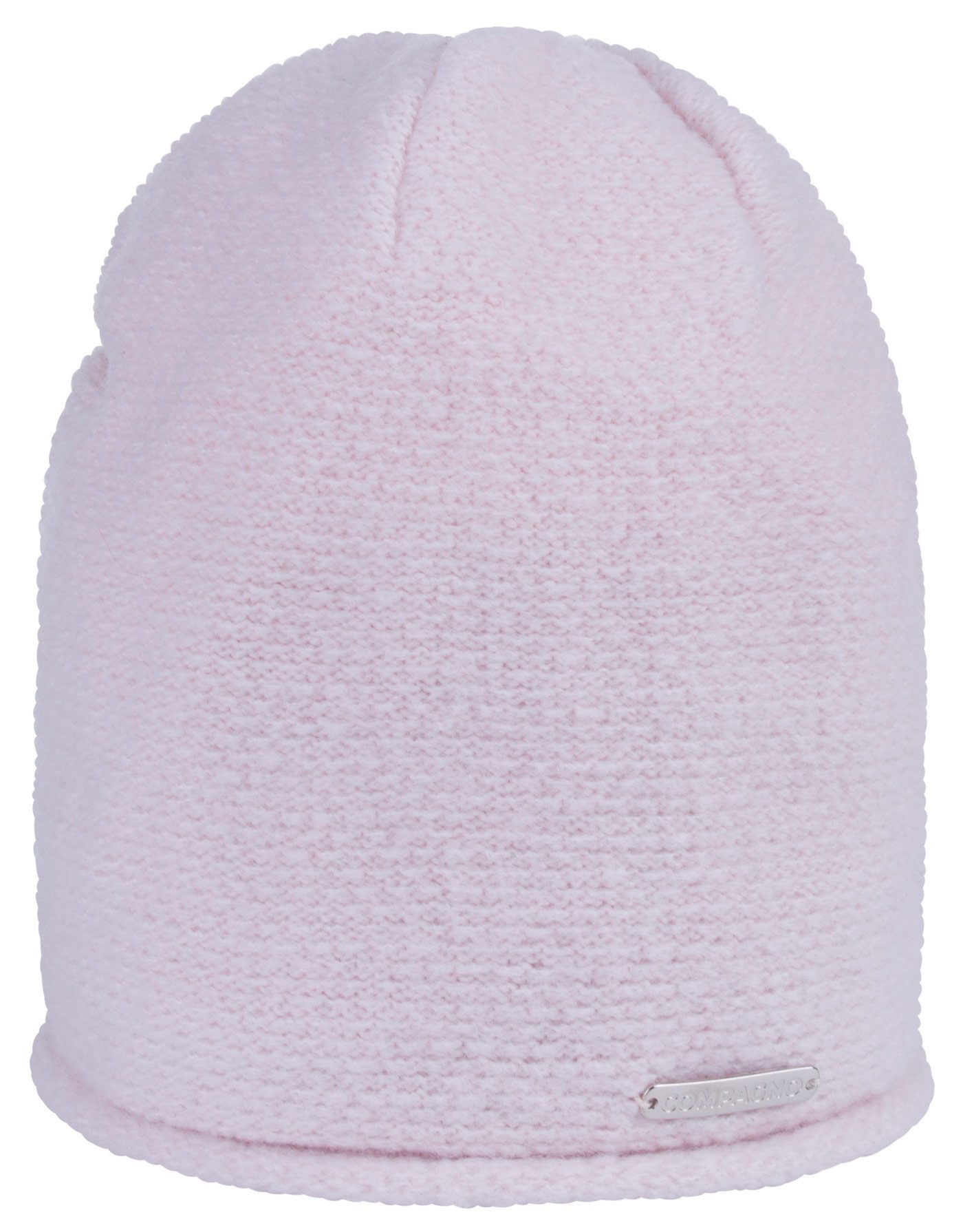 compagno Strickmütze (1-St) Klassische Beanie Wintermütze Strickmütze Damen gefüttert Fleece
