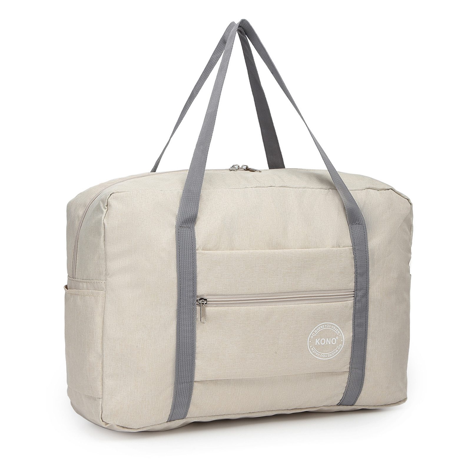 KONO Reisetasche Faltbare Wasserdichte Reisehandtasche – Für A4, 13,5“ Laptops & Reisen