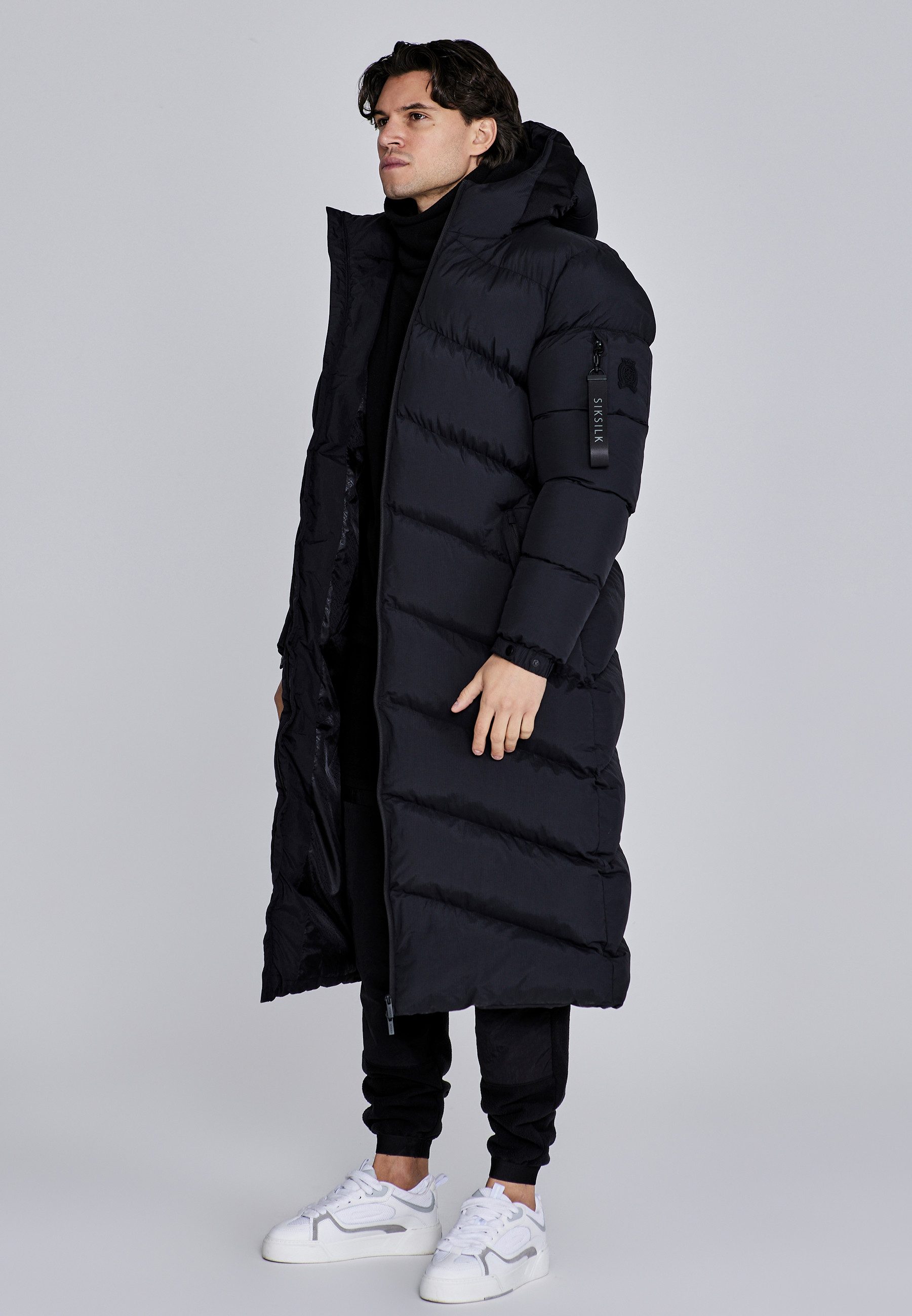 Siksilk Shorts SikSilk Herren Longline Outdoorjacke