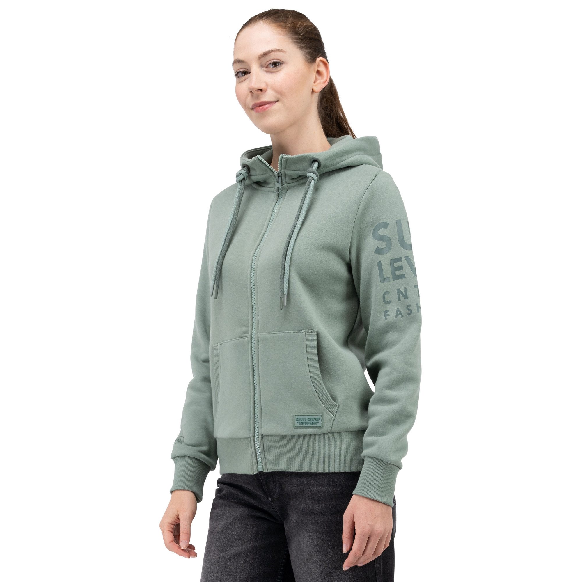 SUBLEVEL Kapuzenpullover Hoodie Damen Kapuzenpullover Kapuzenjacke günstig online kaufen