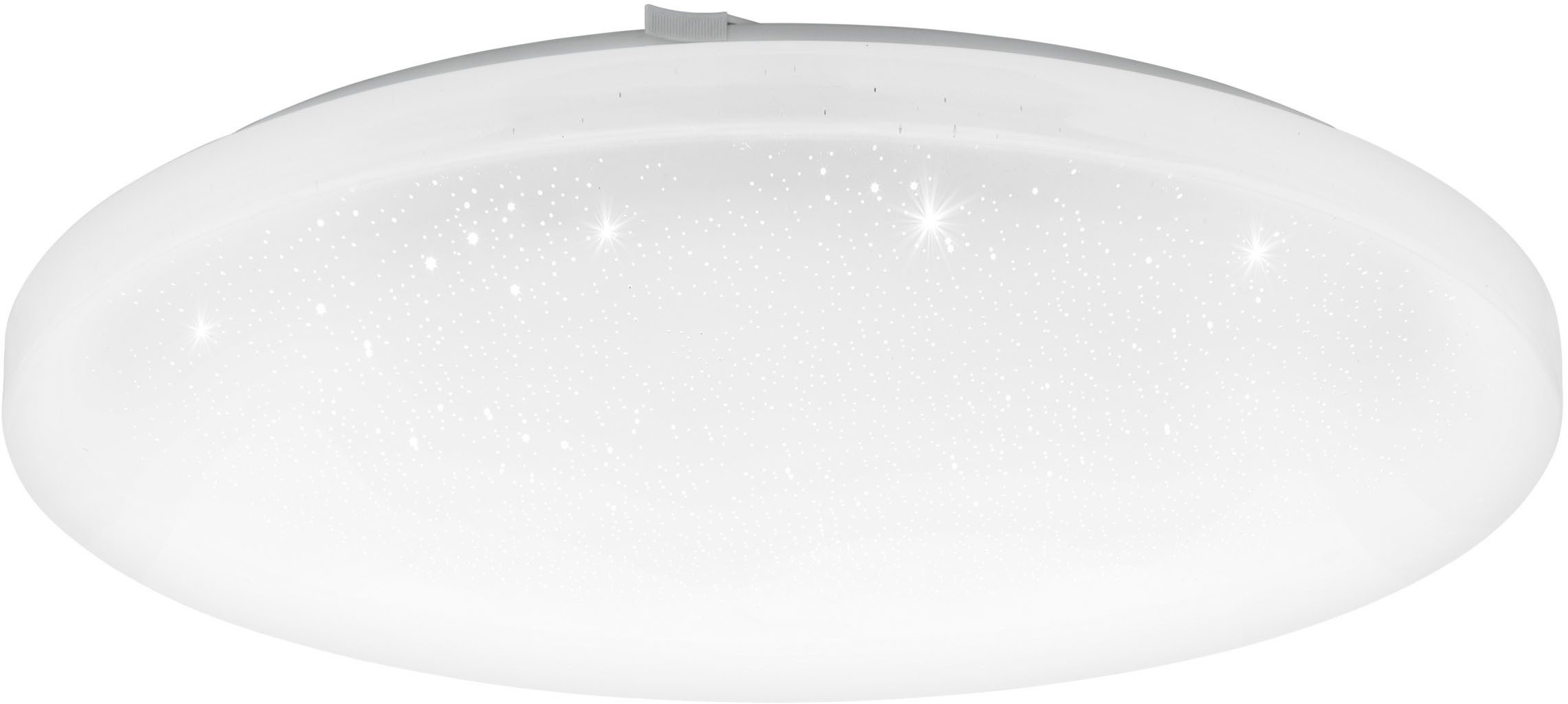 EGLO LED Deckenleuchte FRANIA-Z Deckenlampe - Stahl - LED - 24W - IP20, Bluetooth, CCT - über Fernbedienung, Dimmfunktion, Farbwechsel, Memoryfunktion, Nachtlichtfunktion, RGB, Weckerfunktion, dimmbar über Fernbedienung, mehrere Helligkeitsstufen, LED fest integriert, Neutralweiß, Kaltweiß, Warmweiß, RGB, Wohzimmerlampe, Esszimmerlampe, Flur, Schlafzimmer, H7 x Ø43 cm