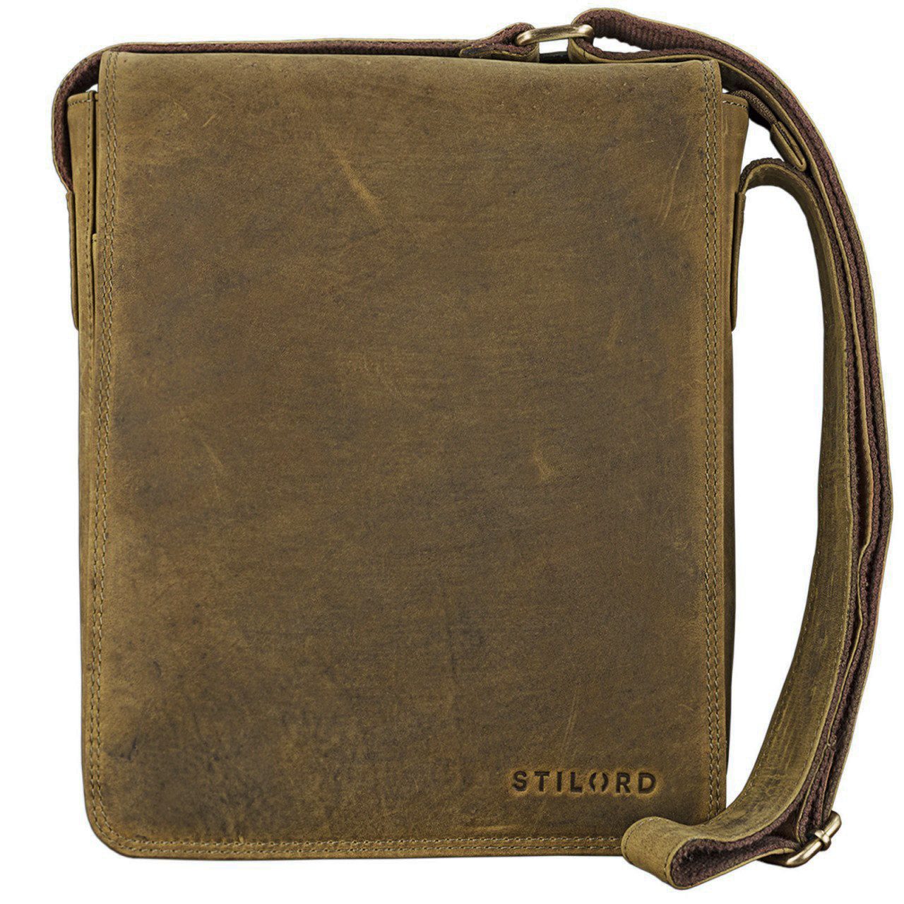 STILORD Schultertasche "Joris" Umhängetasche Leder