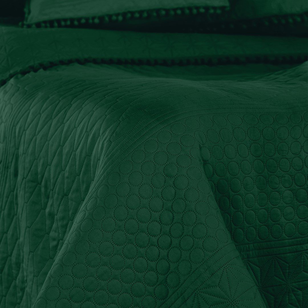 texpot Tagesdecke Wohndecke Pompons und Steppung günstig online kaufen