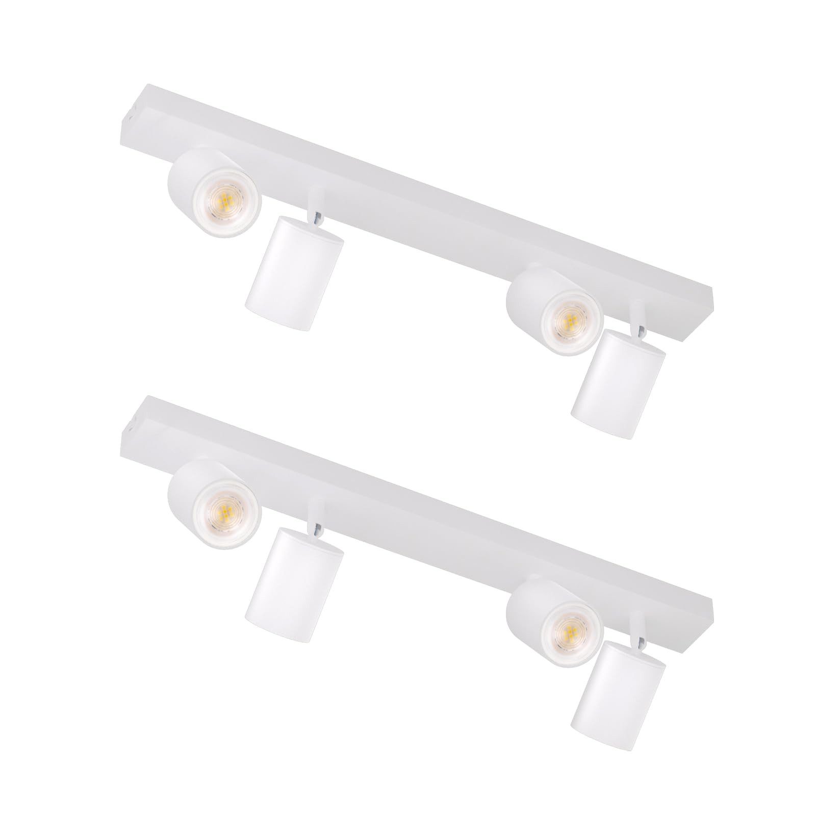 Nettlife Deckenstrahler Schwarz 2/3/4 Flammig GU10 günstig online kaufen