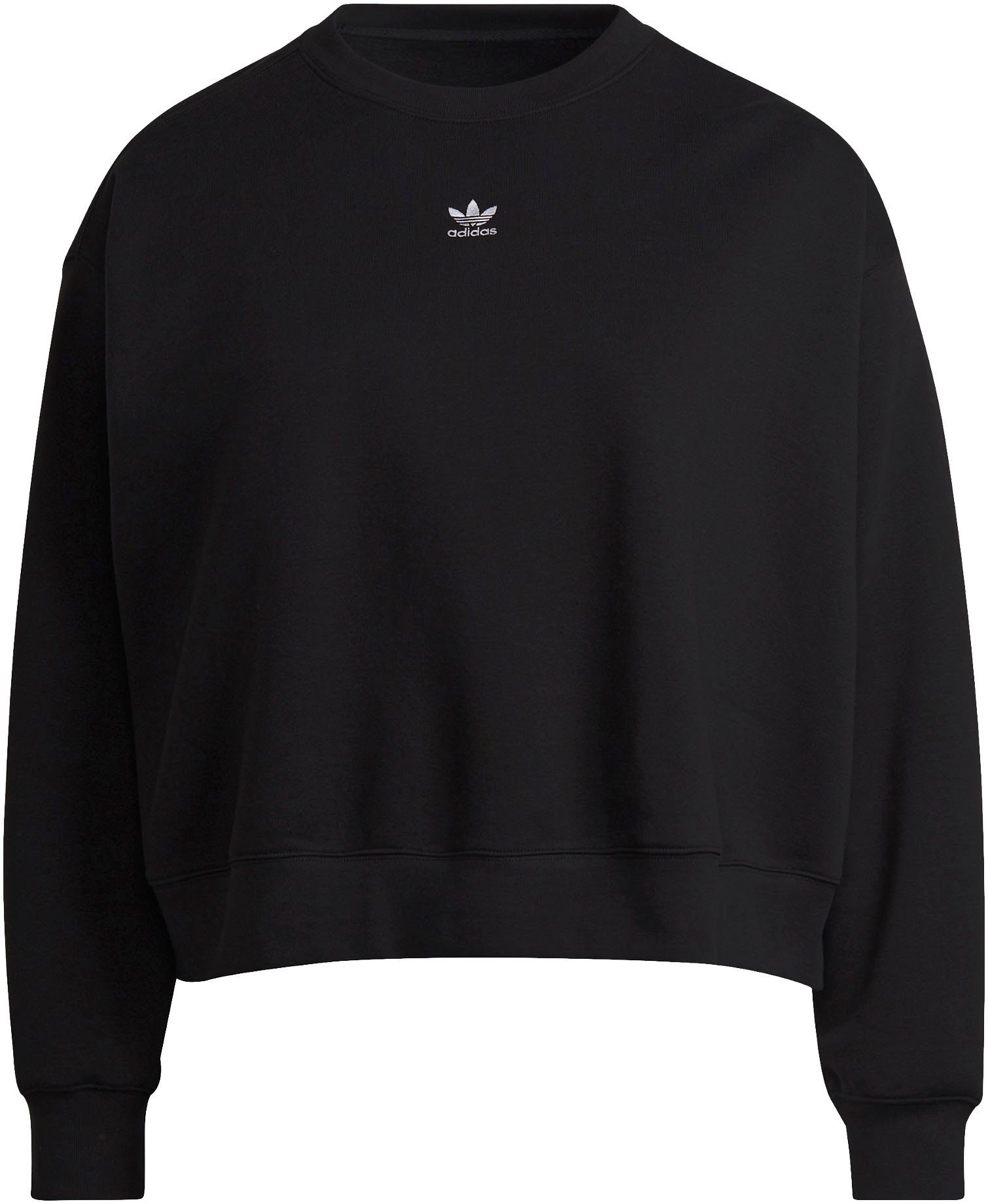 adidas ADICOLOR ESSENTIALS GRÖSSEN GROSSE Sweatshirt Originals BLACK –