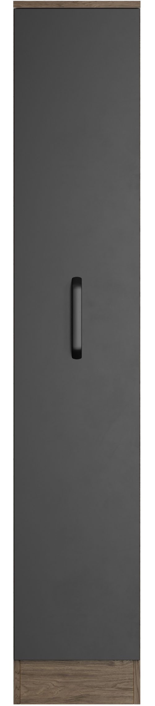wiho Küchen Apothekerschrank Elba, Breite/Höhe: 30/165 cm mit 4 Ablagekörben