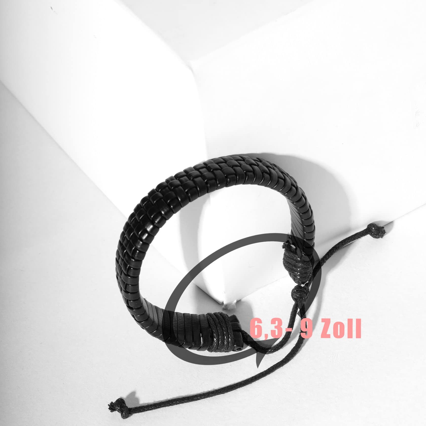 Coonoor Lederarmband Set 6-teiliges Punk-Armband-Set für günstig online kaufen