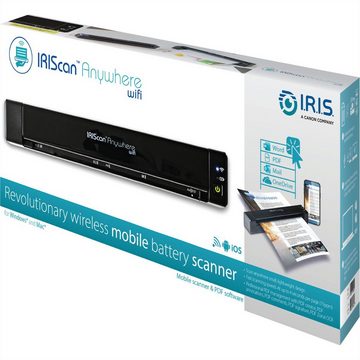 Iris by Canon IRIScan Anywhere 6 WIFI Simplex 15PPM Scanner, (Mobiler Batteriescanner)