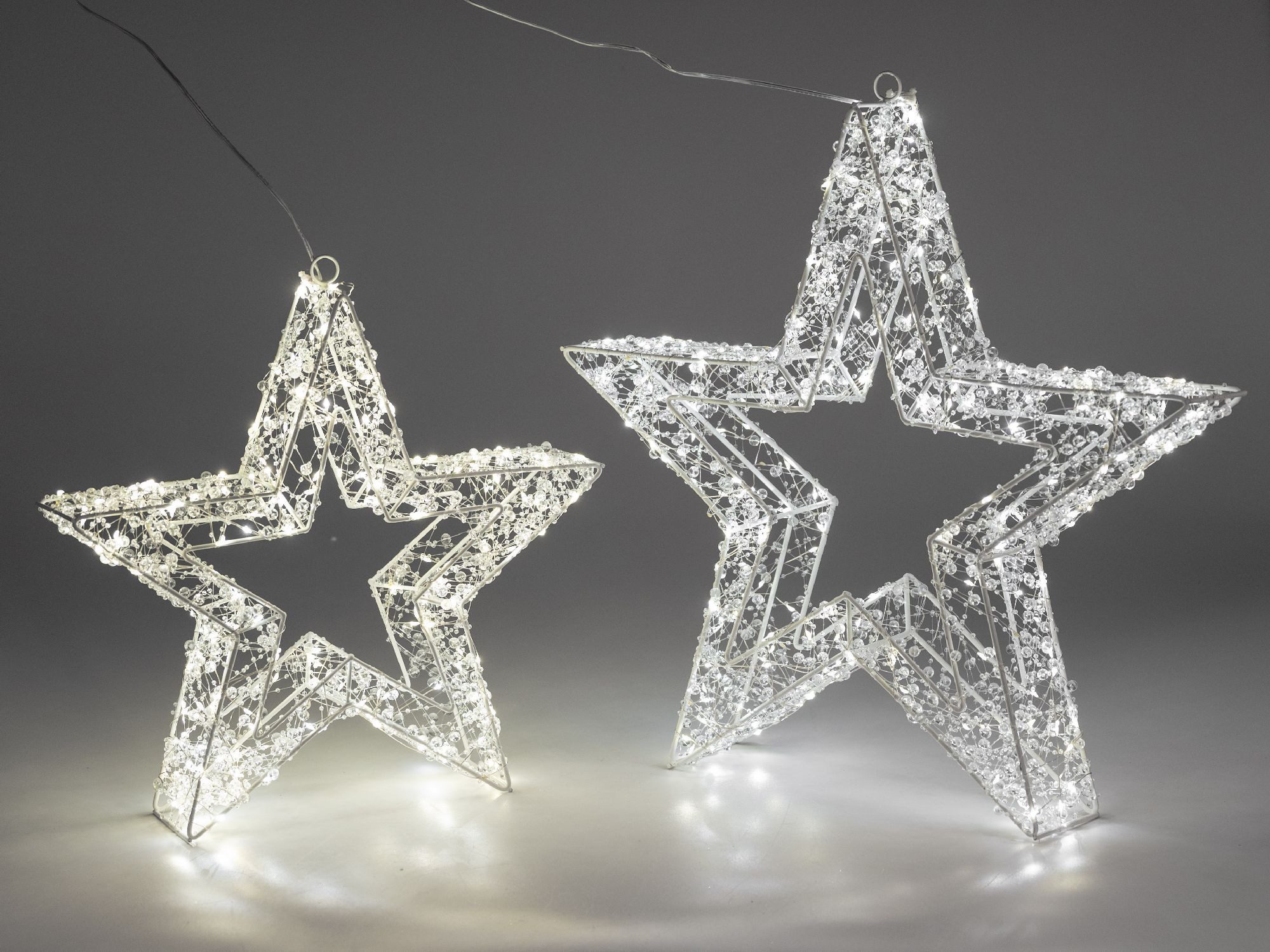 formano LED-Dekofigur Funkeleffekt, Mit Timerfunktion, Weiß, günstig online kaufen