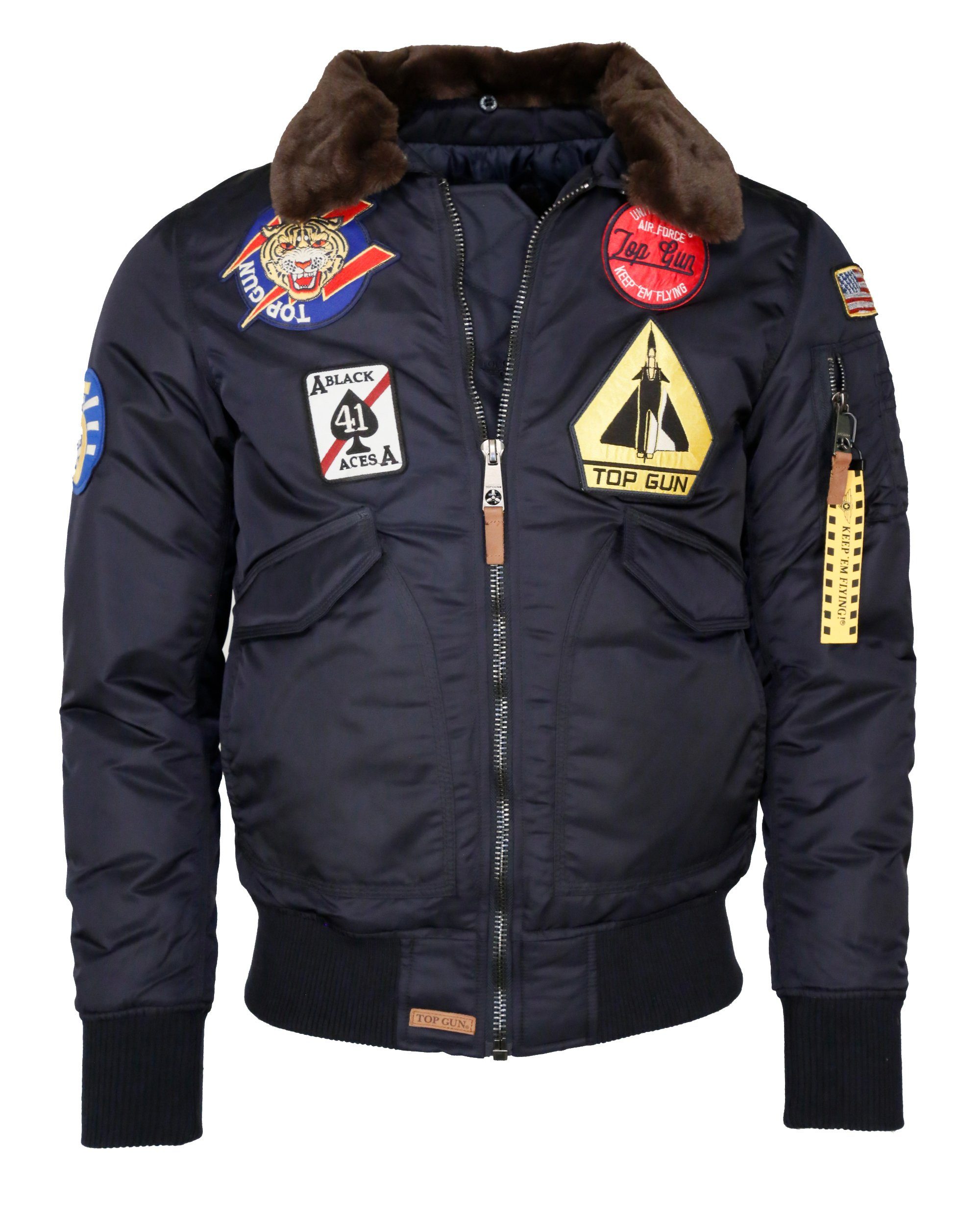 TG20202013 GUN Bomberjacke TOP navy