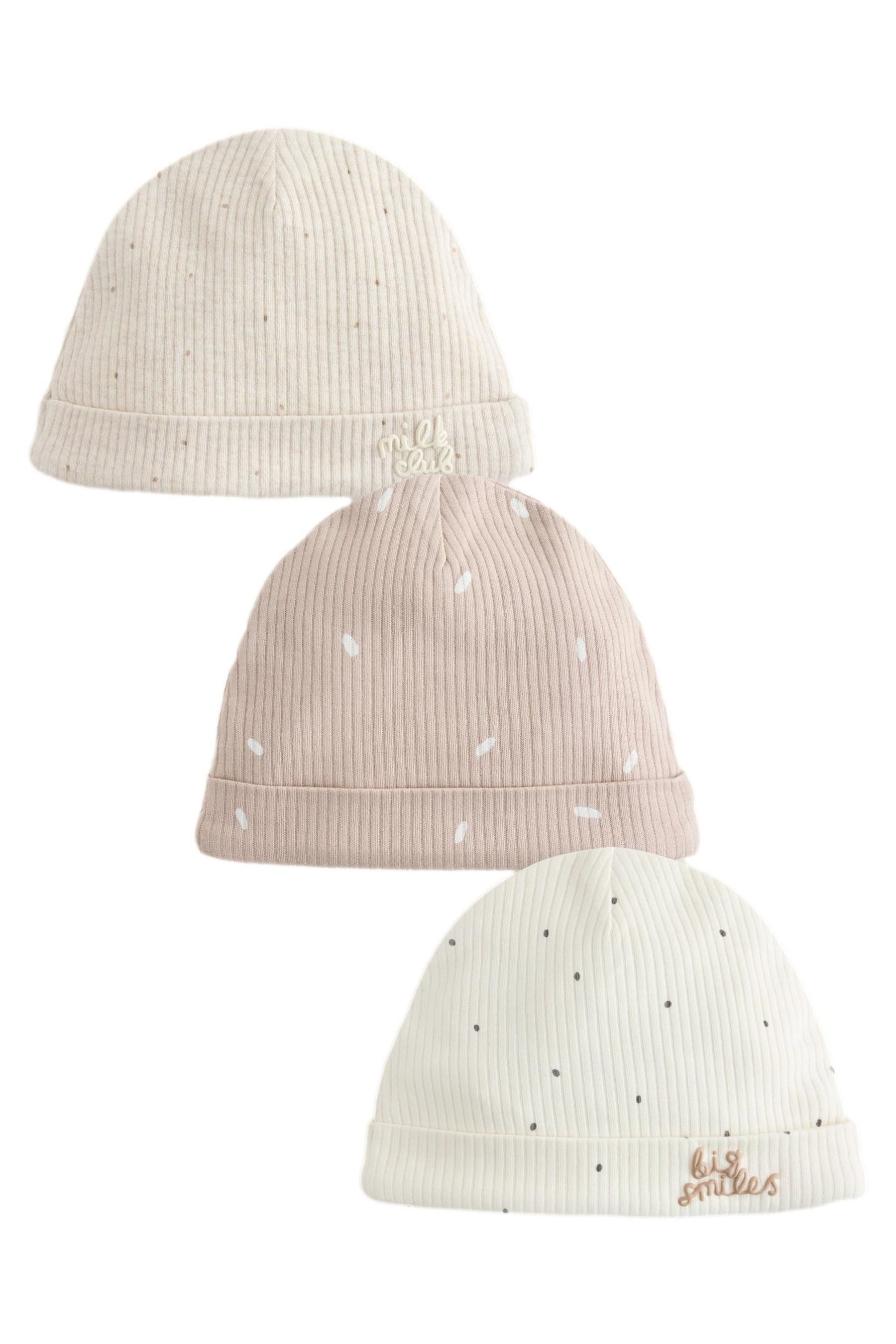 Next Beanie Baby-Strickmützen, 3er-Pack (3-St)