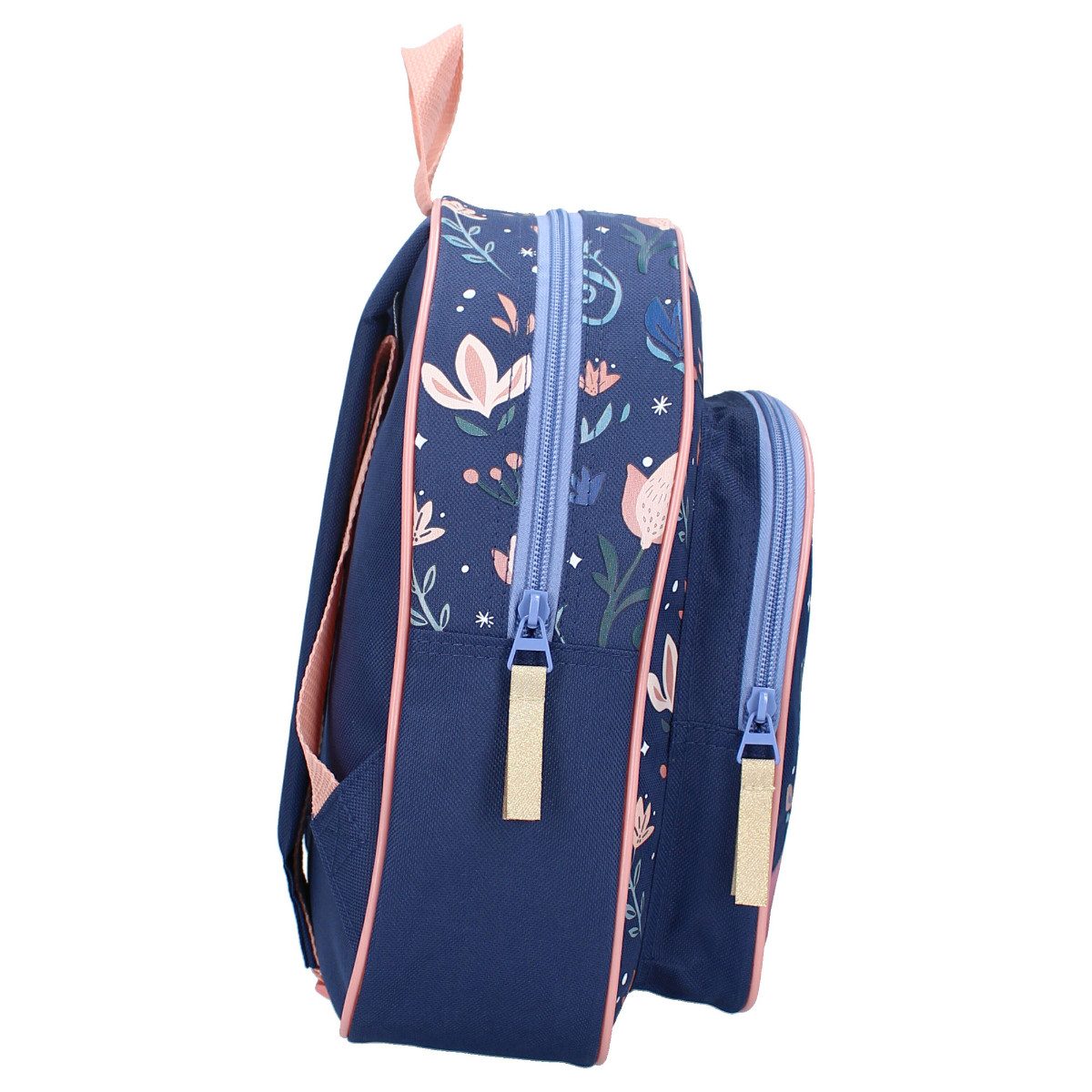 Disney Frozen Kinderrucksack Rucksack Mädchen Tasche mit Anna und Elsa, rosa-blaue Schultasche (1-tlg)