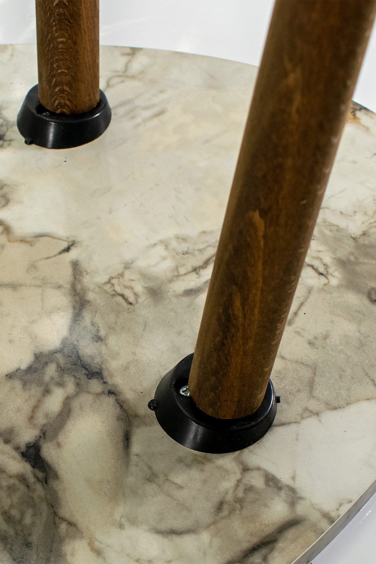 en.casa Couchtisch (1-St), oval, marmoroptik, weiß günstig online kaufen