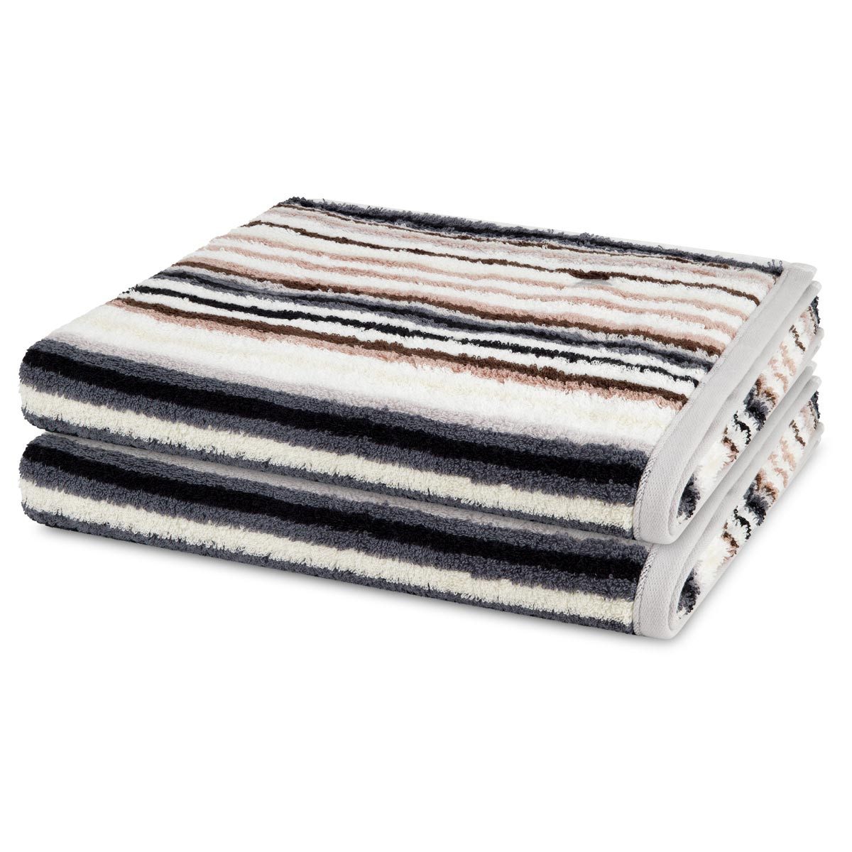ROSS Handtuch Set Vita, Walkfrottee (Spar-Set, 2-St), 2 X Duschtuch im Set - Baumwolle - Saugstark