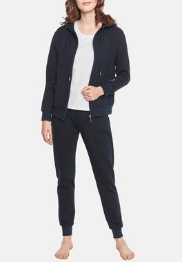 Rösch Pyjamaoberteil Basic (1-tlg) Sweatjacke - Baumwolle - Hoodie-Jacke mit Taschen vorn