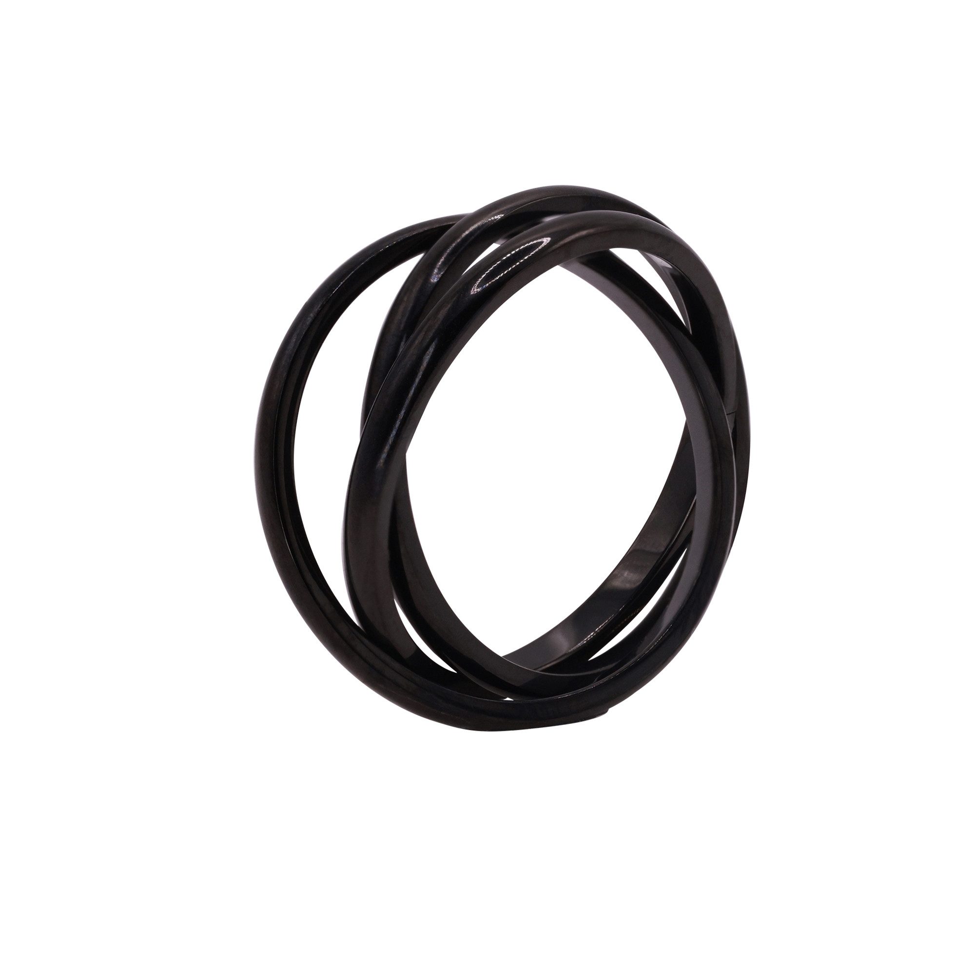 Heideman Fingerring Jovin schwarz farben (Ring, 1-tlg., inkl. Geschenkverpa günstig online kaufen