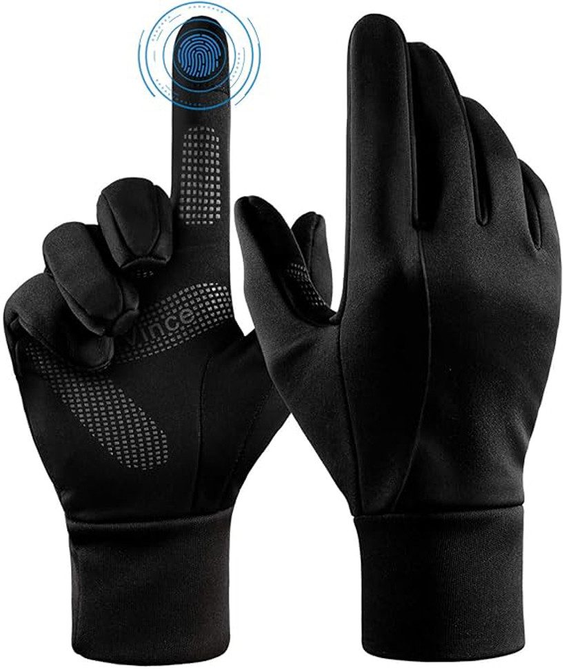 habeig Fahrradhandschuhe DUNLOP Thermo Touchscreen Handschuhe, wasserabweisend, winddicht Touchscreen-Funktion