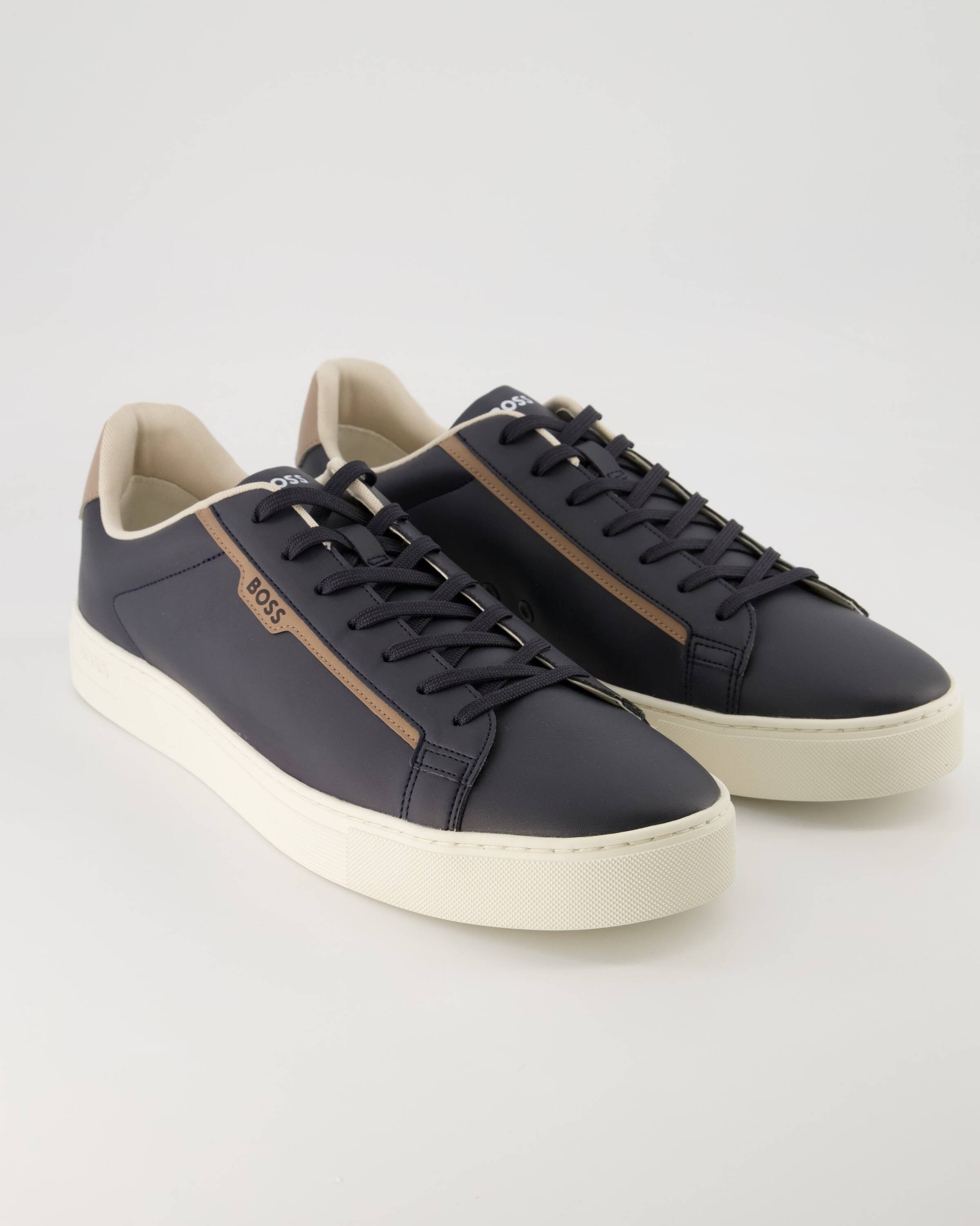 BOSS Rhys Tenn Schnürschuh Obermaterial: Leder und Sonstiges Material günstig online kaufen