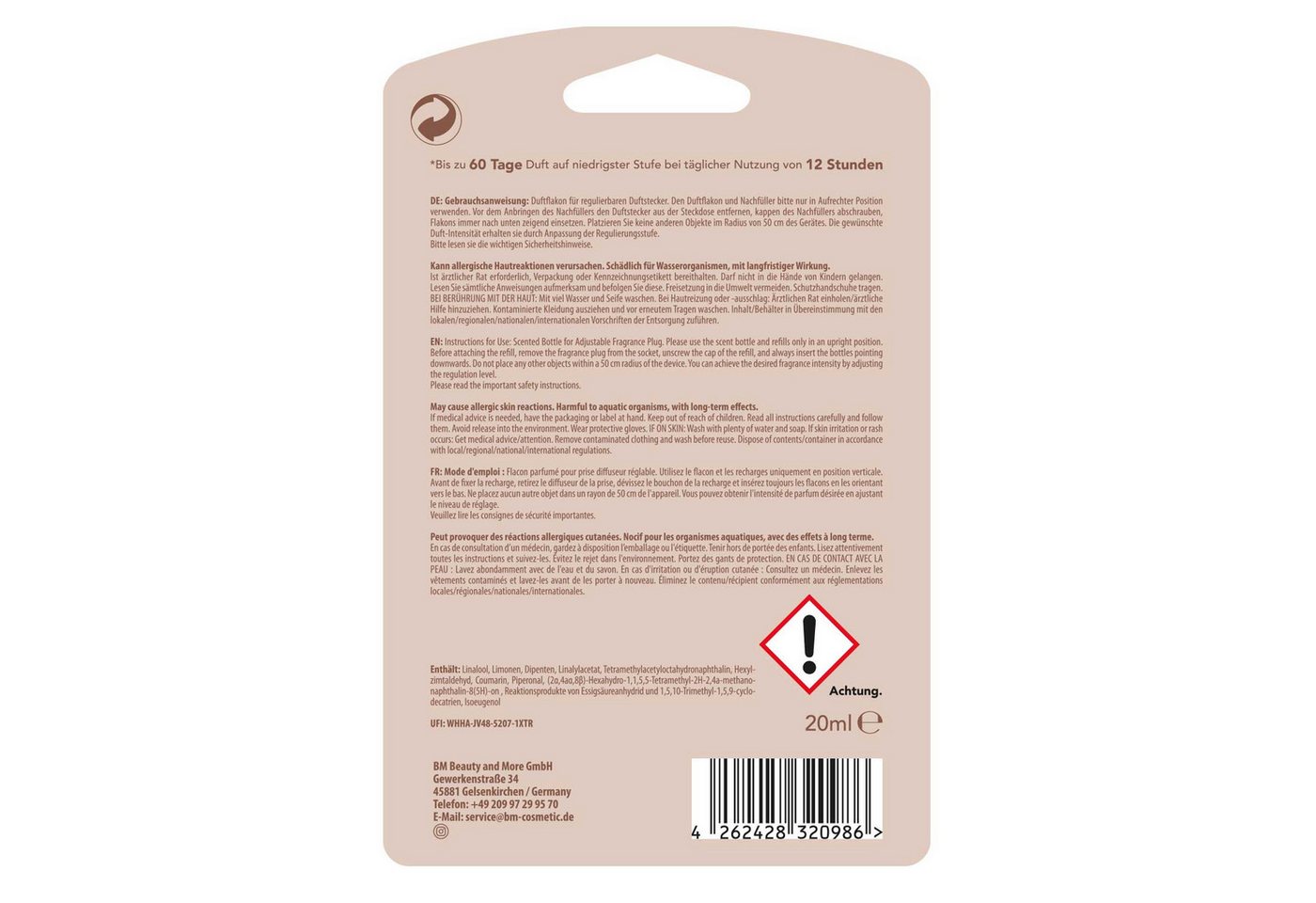 Thumbnail - RUUM Raumduft-Nachfüllflasche Kompatibel mit 3Volution Duftstecker (Spar-Set, 3-St., (3er Pack) 20ml)