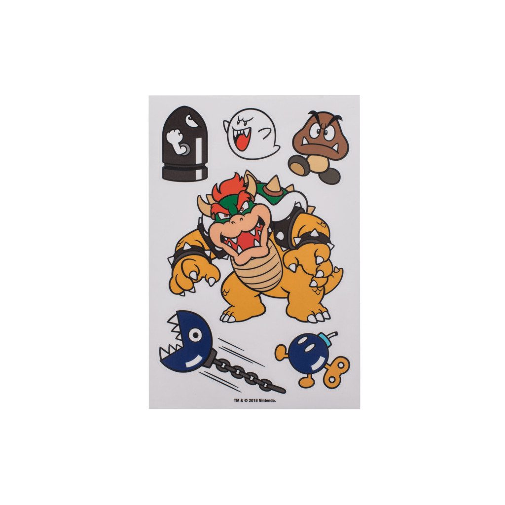 what the shop Sticker Nintendo Super Mario Set 39-teilig Mushroom Kingdom Deko Gamer, (39-tlg), 39 Sticker voller Nintendo-Magie