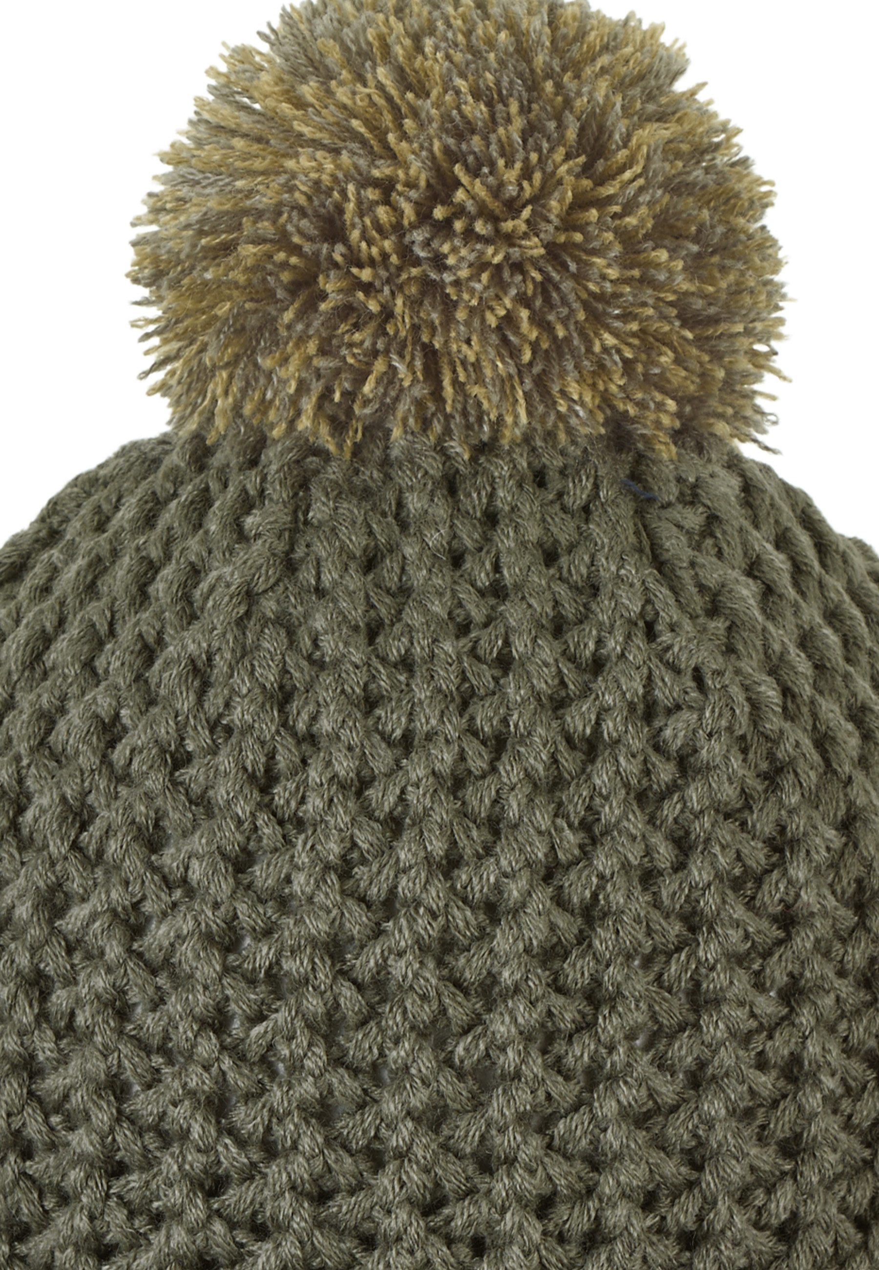 Sterntaler® Strickmütze Strickmütze (1-St) Mütze mit Pompon und coolem Zopf-Muster – Bild 5 von 5