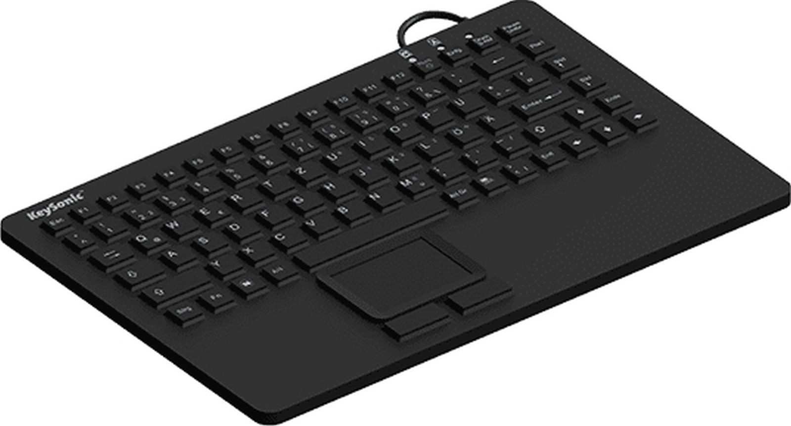 KEYSONIC Industrie-TAS, Touchpad, IP68, BK, KSK-5230 IN (UK) Tastatur