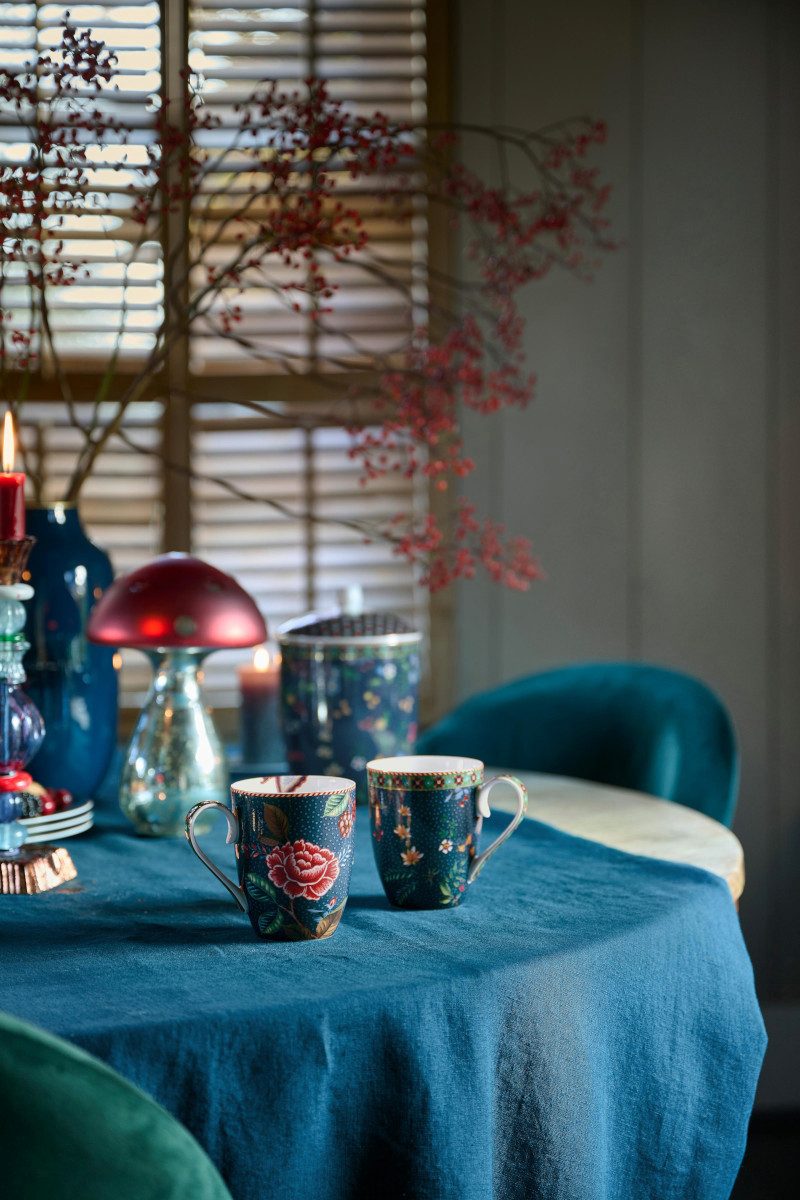 PiP Studio Frühstücks-Set Berry Blues Frühstücksset blau 3tlg