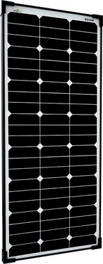 offgridtec Solarmodul SPR-Ultra-80 80W SLIM 12V High-End Solarpanel, 80 W, Monokristallin, extrem wiederstandsfähiges ESG-Glas