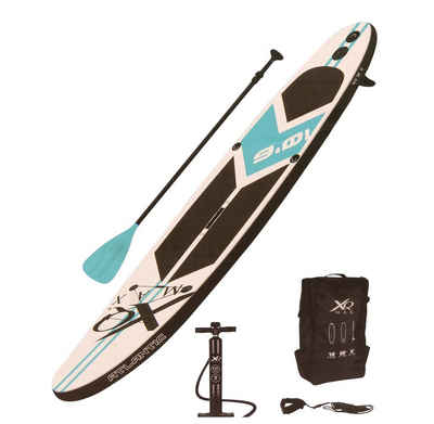 Trendyshop365 Inflatable SUP-Board 305x71x10cm, bis 100kg Stand-UP-Paddleboard mit Zubehör, (Komplettset, 5 tlg), Stand Up Paddling
