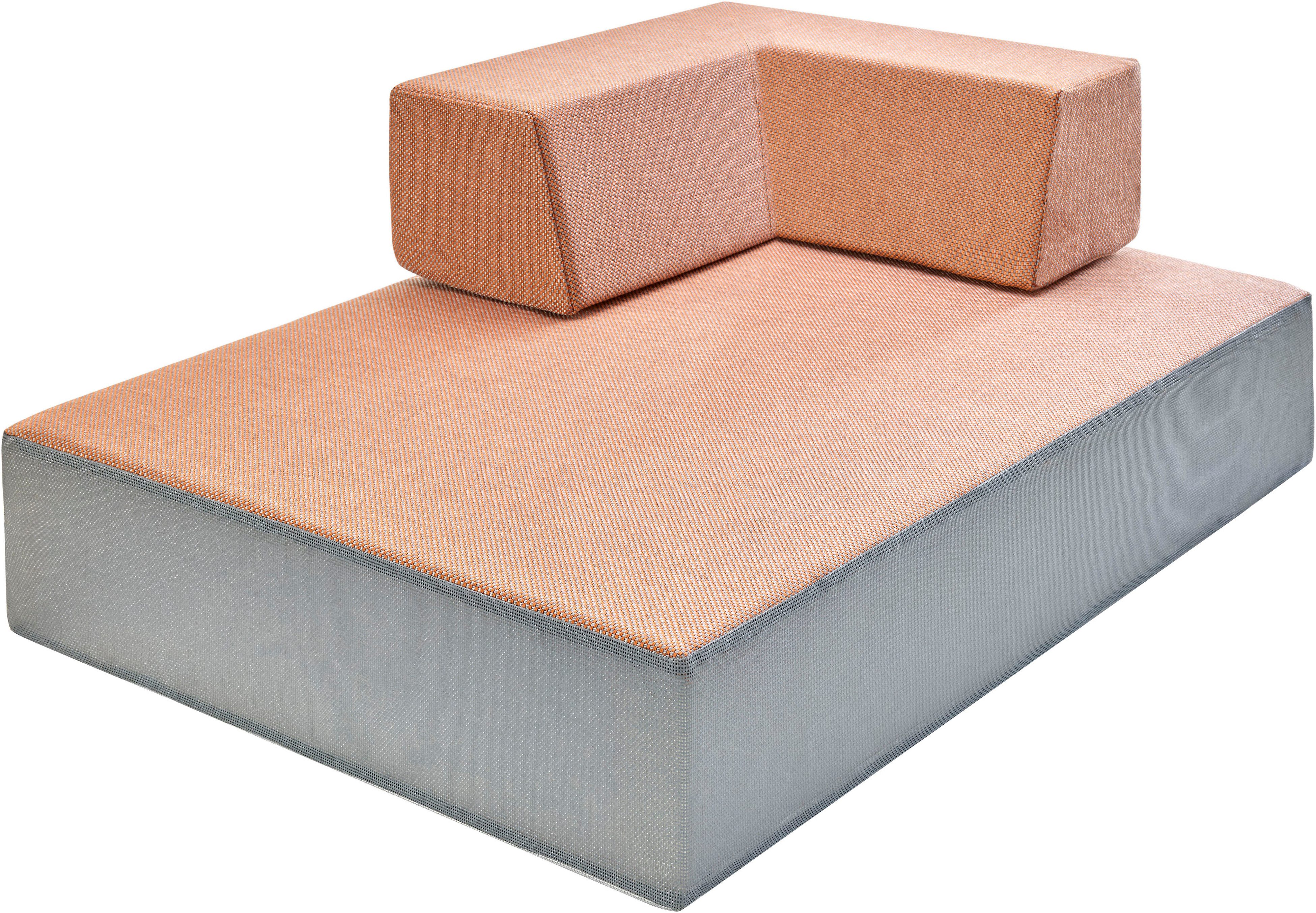 Hipp-Hopp - das Hüpfpolster Rückenkissen Rückenpolster M Winkel Lounge Outdoor, Made in Germany