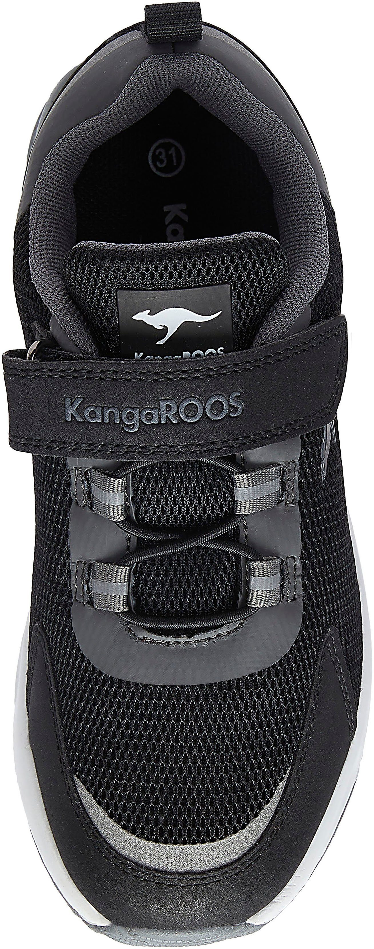 KangaROOS KX-Arg EV Sneaker mit Klettverschluss. Reduzierter Preis € 36,99. Unverbindliche Preisempfehlung € 44,95