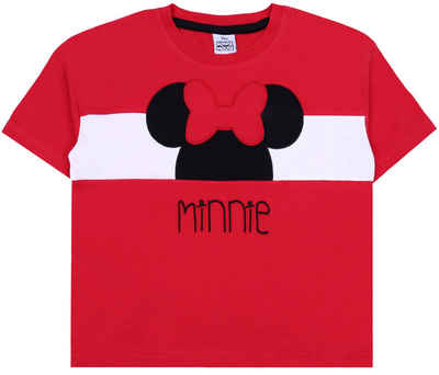 Sarcia.eu Kurzarmbluse Rotes Mädchen-T-Shirt mit Motiv von Minnie Mouse DISNEY 9 Jahre