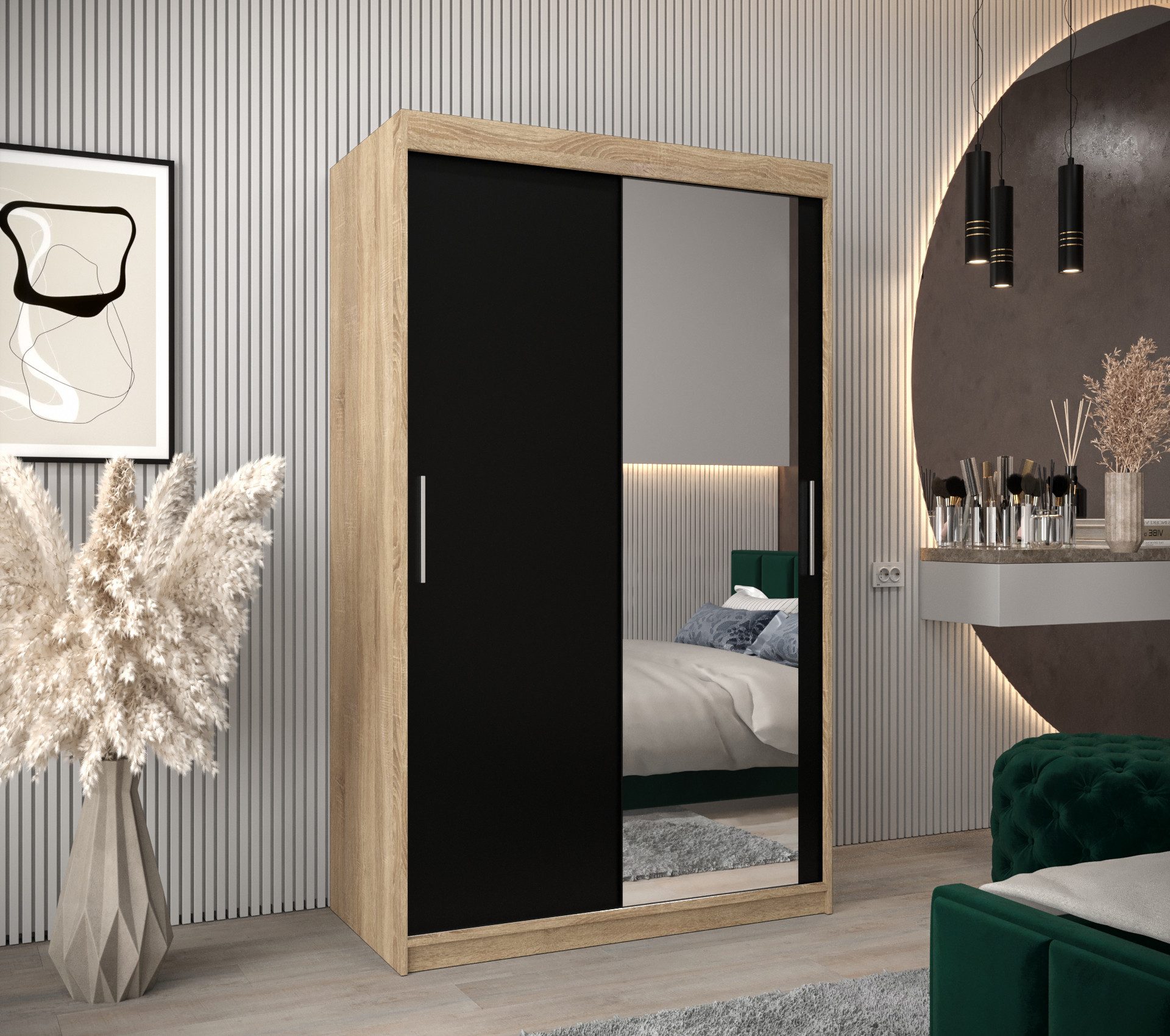 MOEBLO Schiebetürenschrank TORM 2 (Schrank mit günstig online kaufen