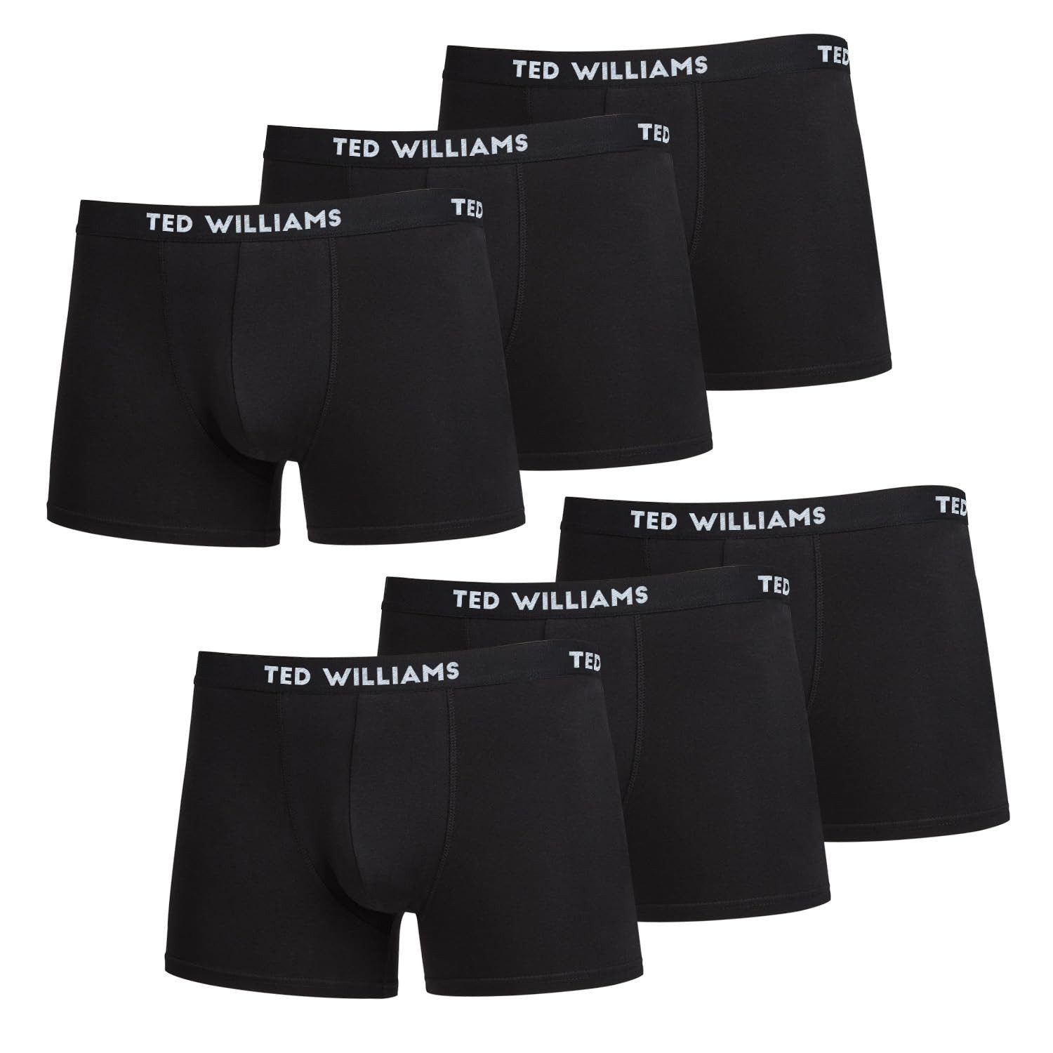 Ted Williams Boxershorts Schwarze Herren Boxershorts günstig online kaufen
