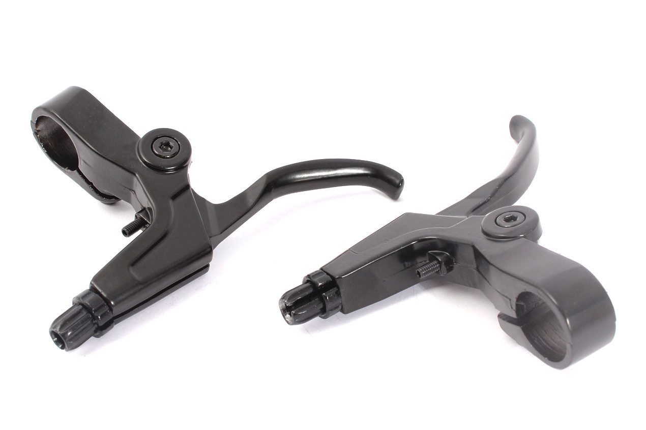 KHEbikes Bremsgriff KHE PROMAX V-Bremshebel Set Aluminium Schwarz Silber 1 Paar