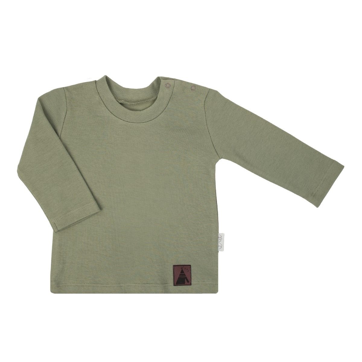 Langarmshirt Bruno Jungen, lange Ärmel, grün (206140)