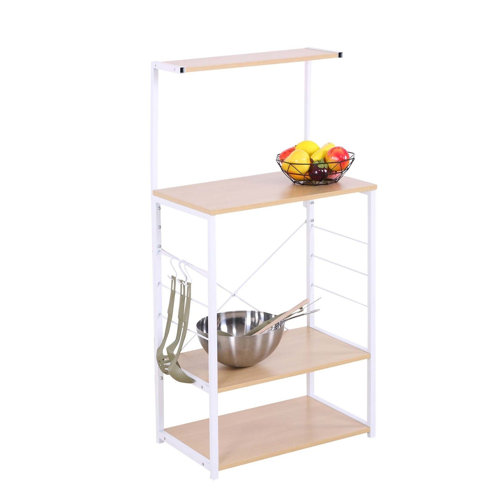 HTI-Living Küchenregal Küchenregal Weiß Mona, Stück 1-tlg., Standregal günstig online kaufen