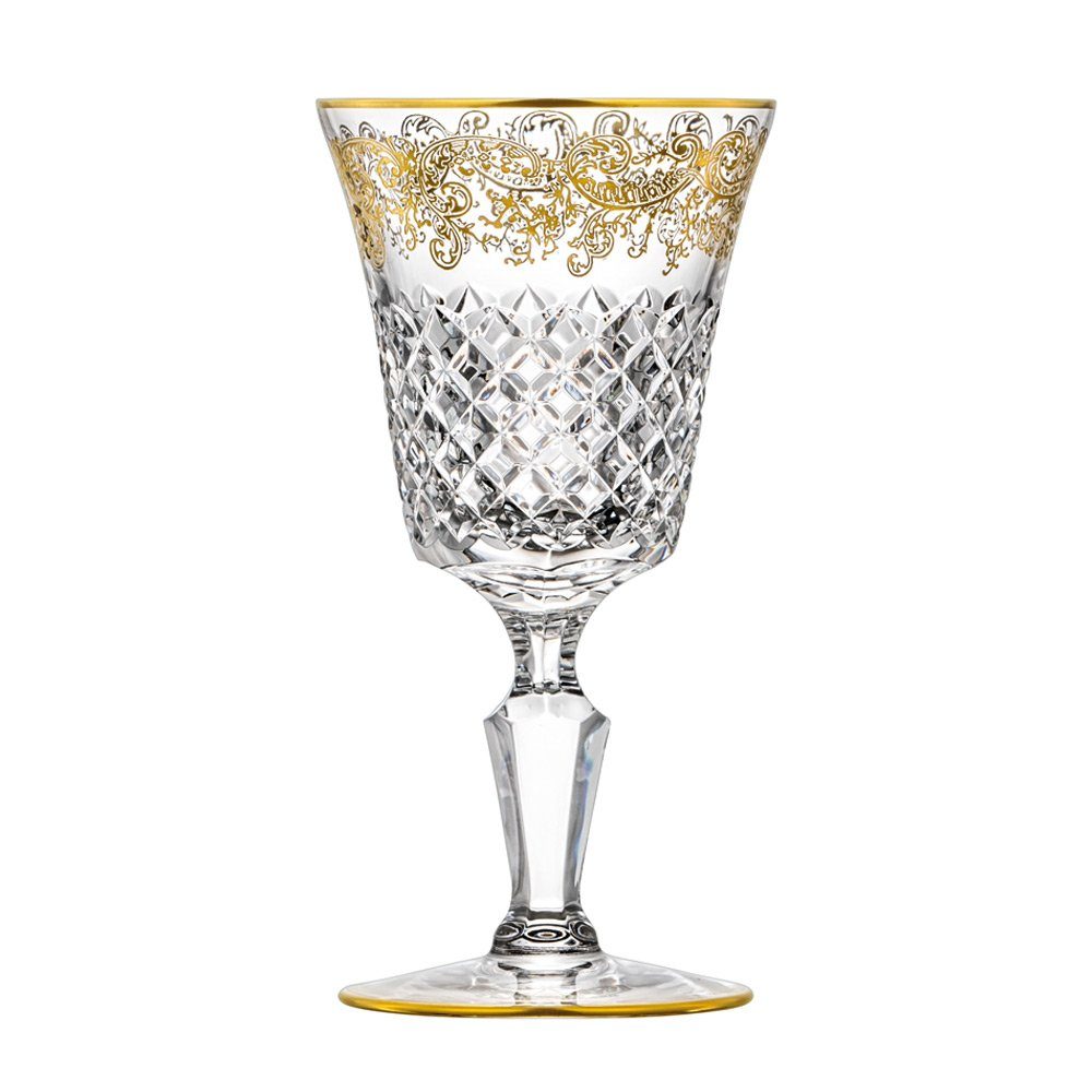 Weinglas Arabeske (18,5 cm) Kristallglas mundgeblasen · von Hand geschliffen ·