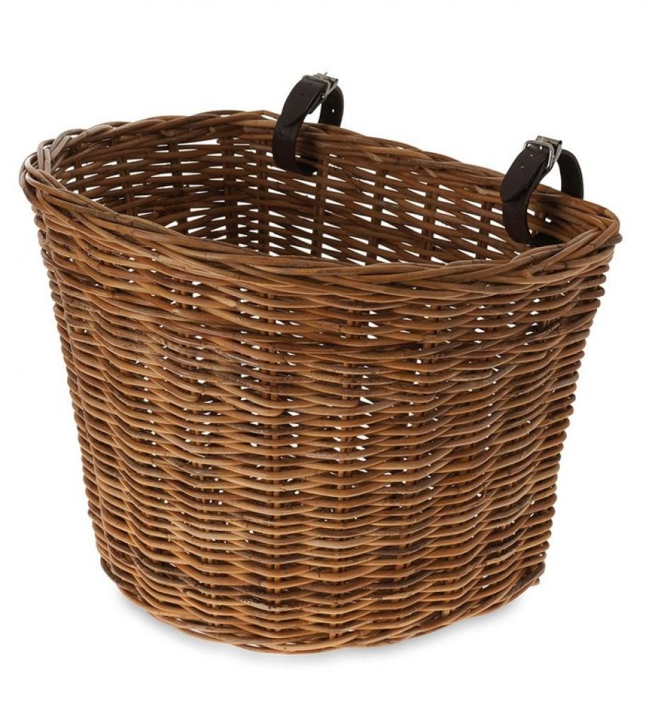 Basil Fahrradkorb Basil Vorderrrad-Korb Darcy natur Rattan 35x41x34 cm