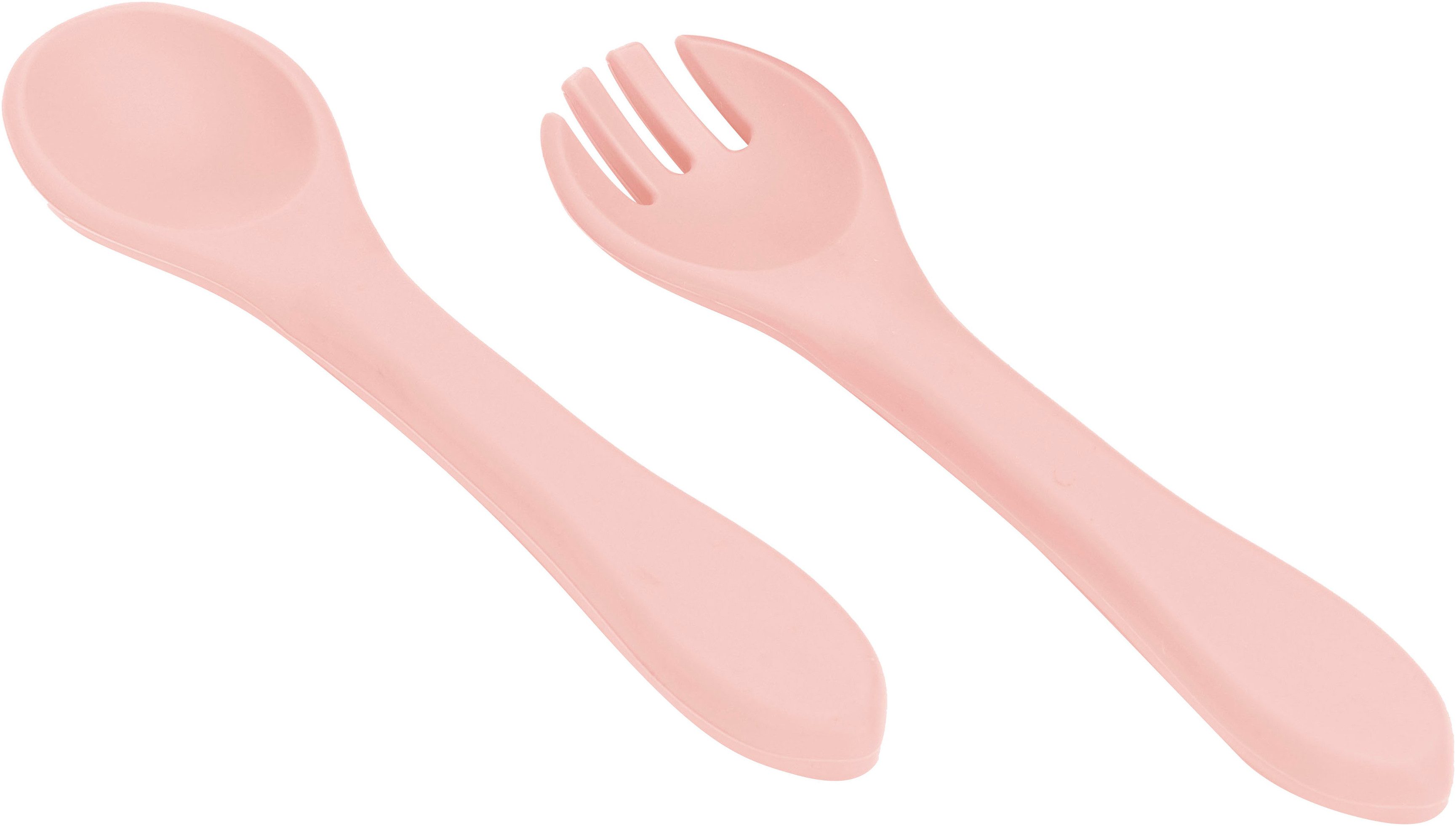 Fillikid Kindergeschirr-Set Silikonset (4-tlg), 1 Personen, Silikon, inkluisve Lätzchen