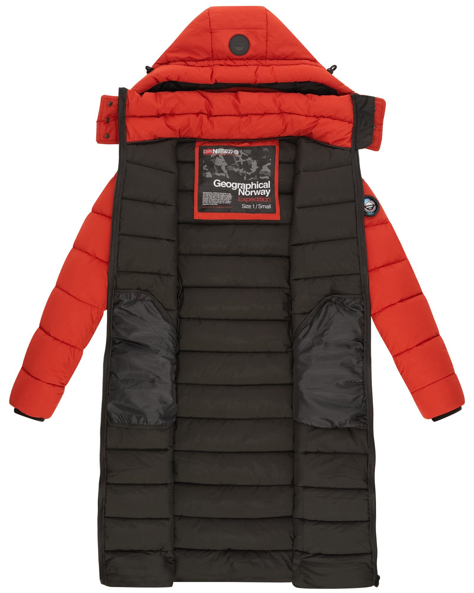 Geographical Norway Steppjacke Damen Winter Jacke Mantel Parka Steppjacke Steppmantel Wintermantel