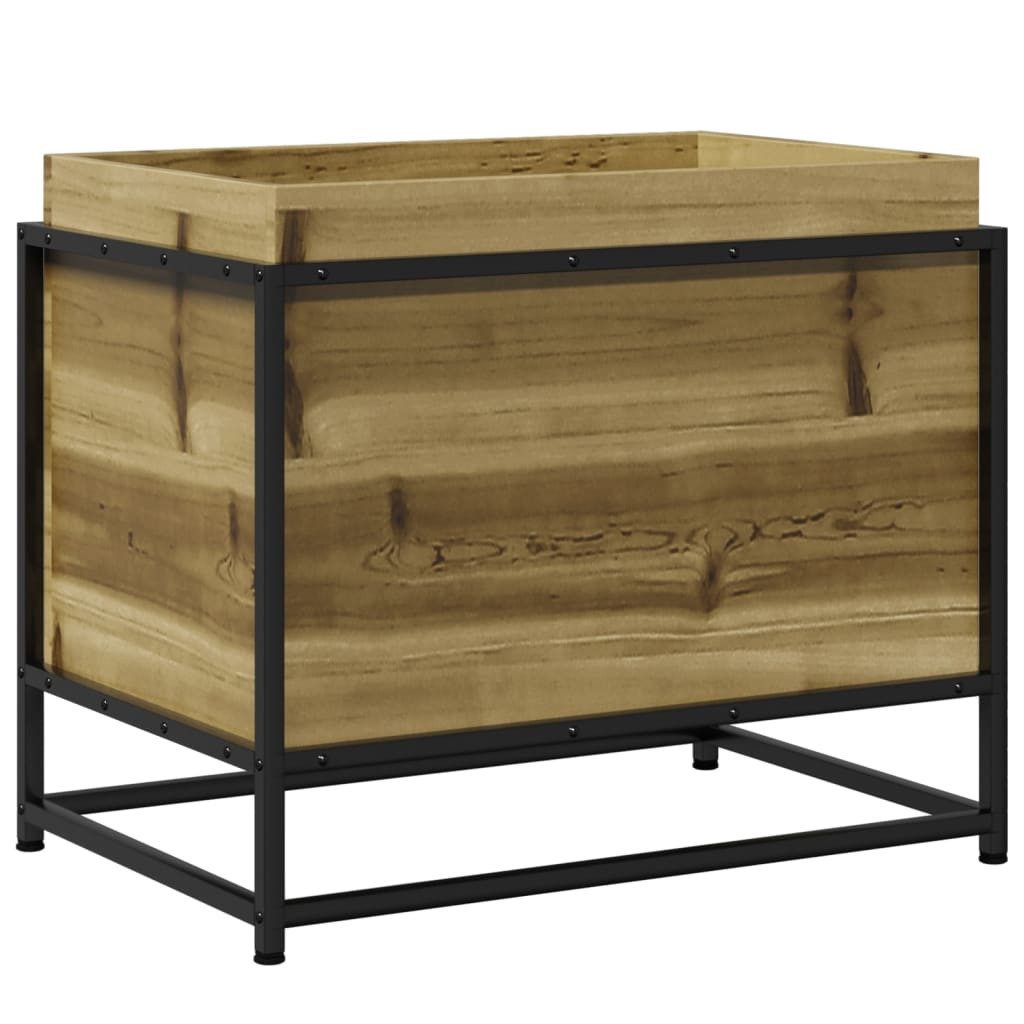 vidaXL Blumentopf Pflanzkübel 60x40x50 cm Kiefernholz günstig online kaufen