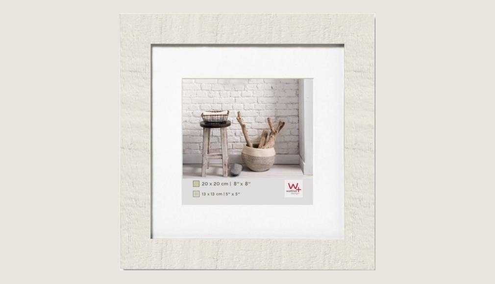 Walther Bilderrahmen Holzrahmen HO550V Home 50x50cm weiss