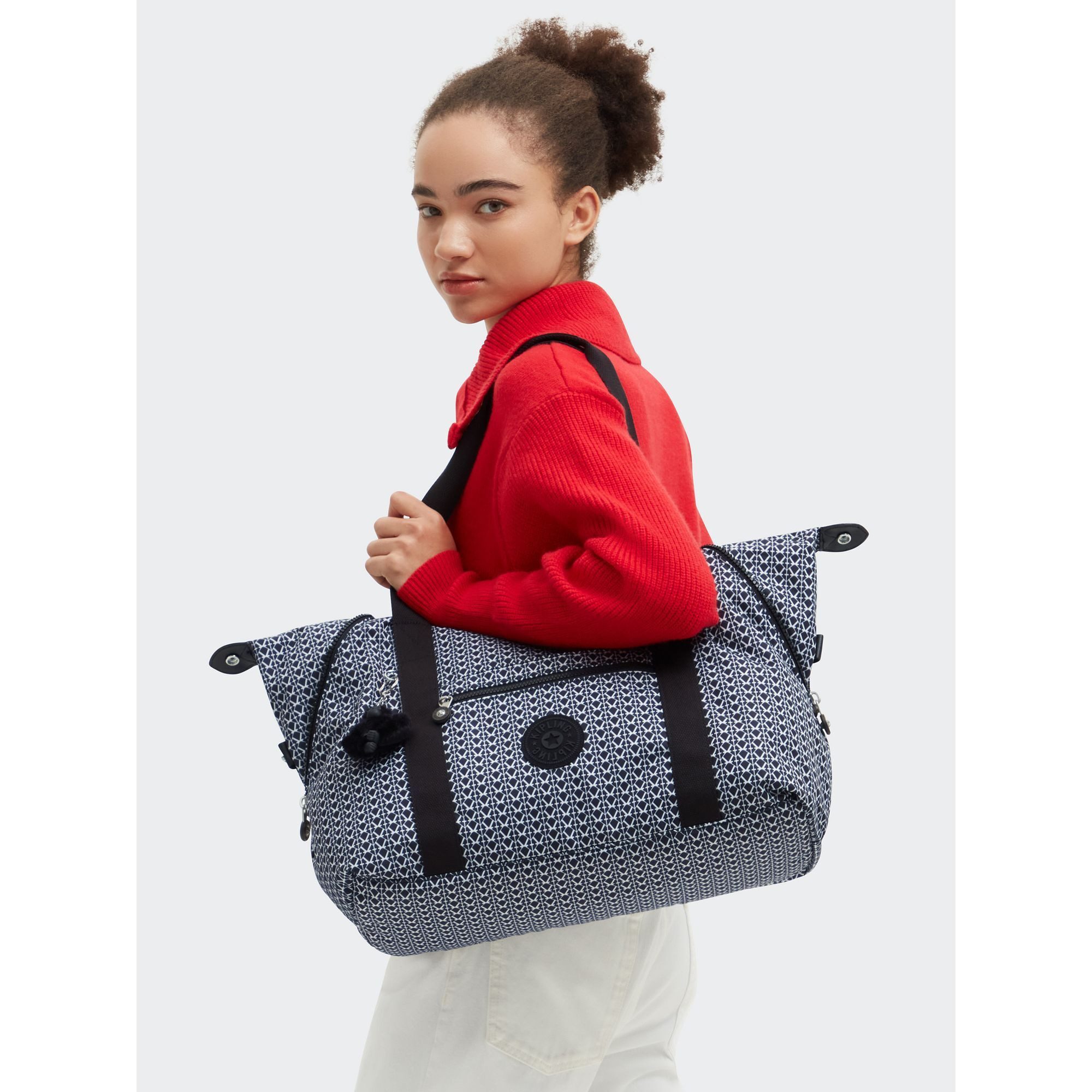 KIPLING Weekender Art M, Polyester