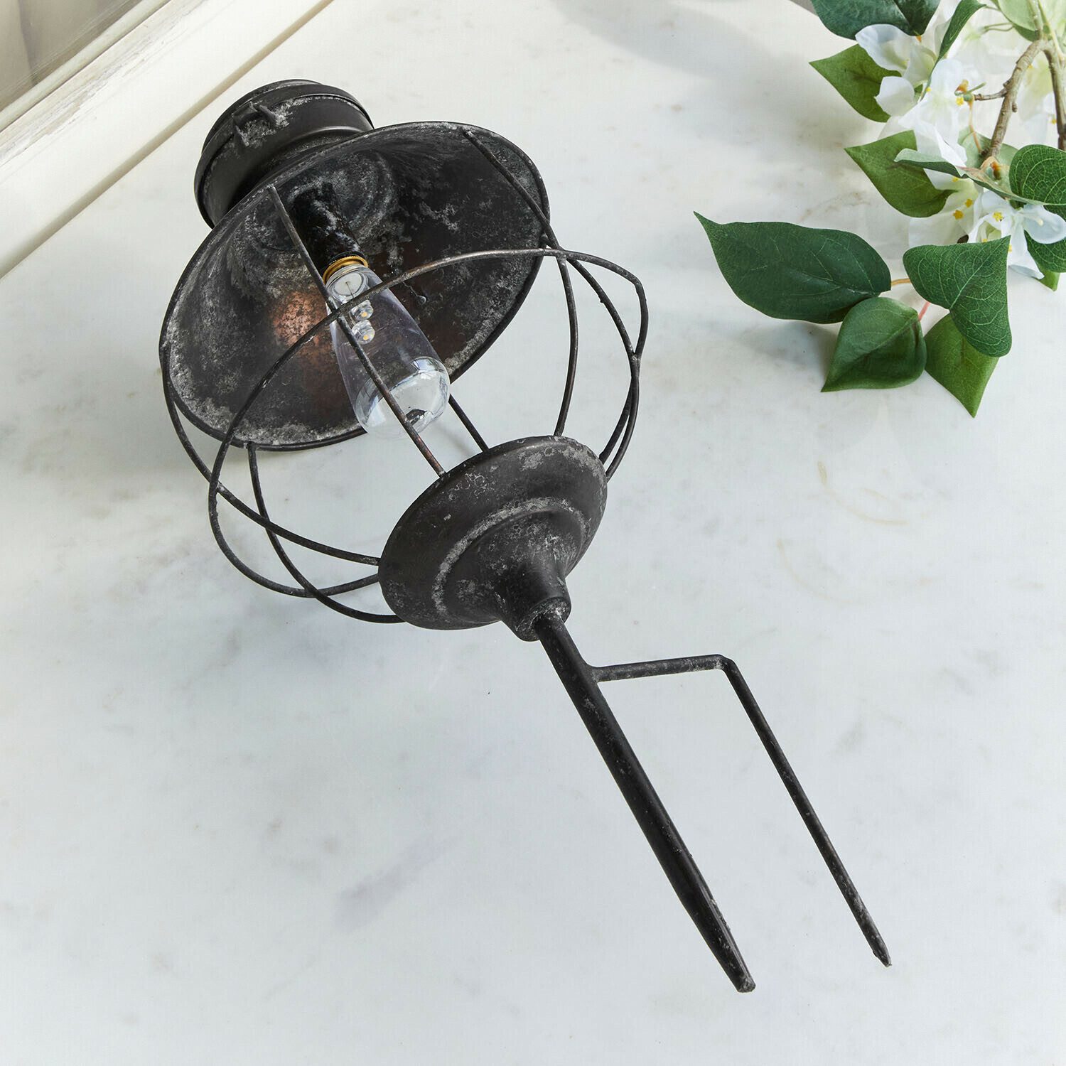 Mirabeau LED Laterne Solar-Laterne Trelonne antikschwarz