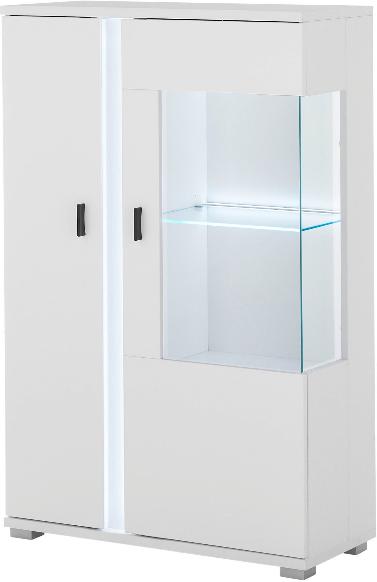 INOSIGN Vitrine "LONG ISLAND, Stauramvitrine", (1 St.), in moderner Trendfa günstig online kaufen