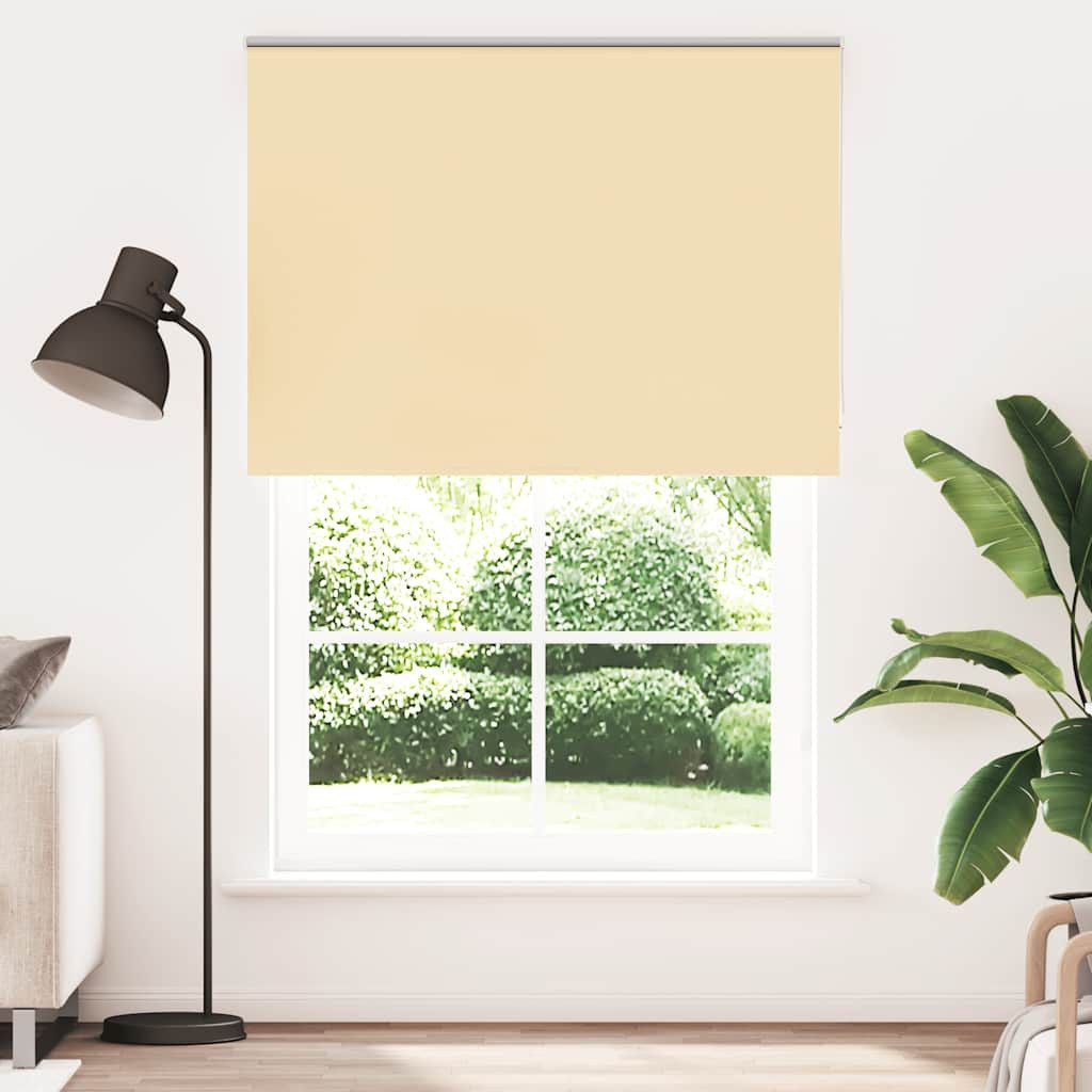 Rollo Verdunkelungsrollo Beige 160x210 cm Stoffbreite 156,6 cm, vidaXL