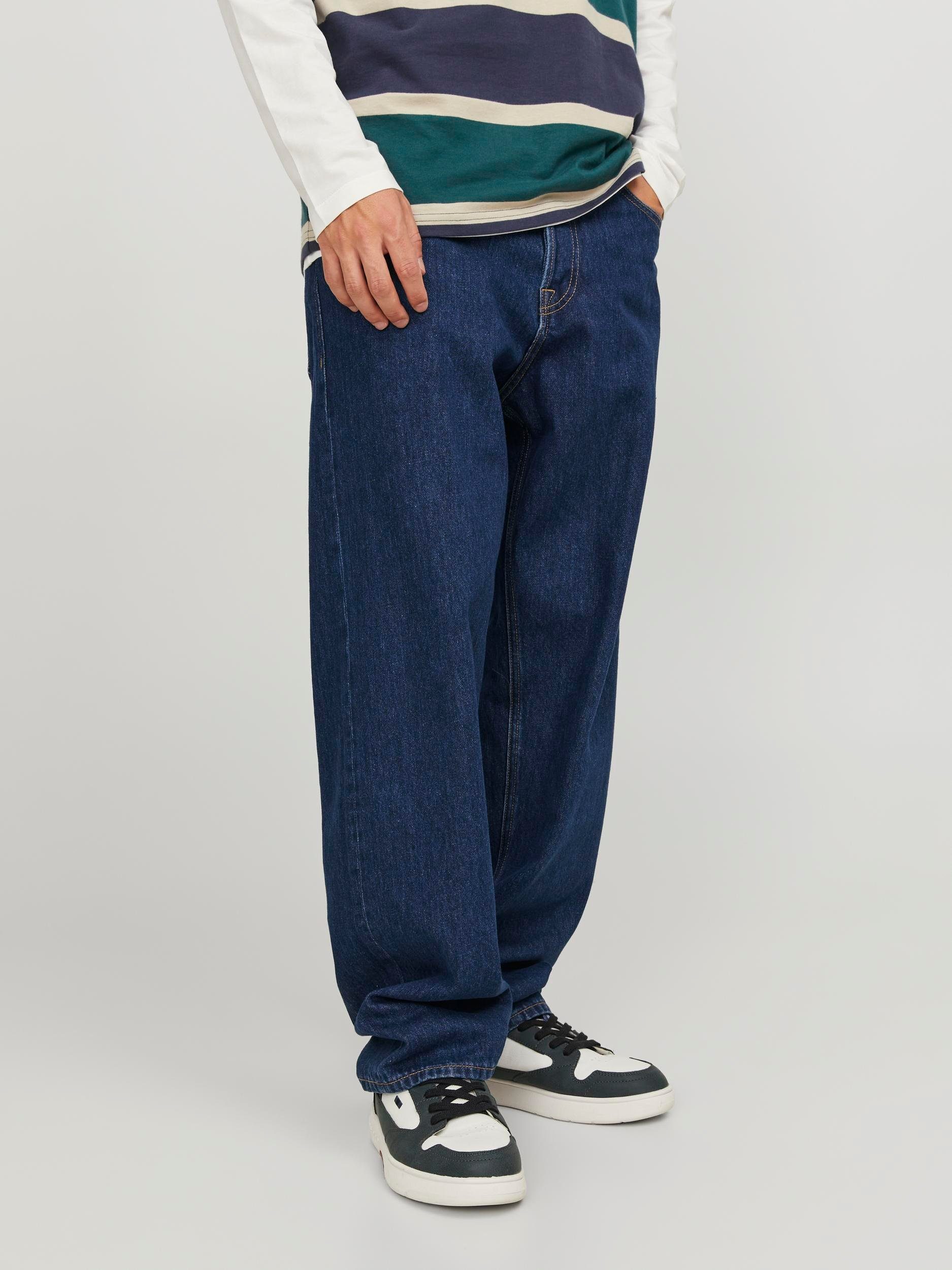 Loose-fit-Jeans Jones Blue Denim & 710 JJORIGINAL MF Jack JJIEDDIE