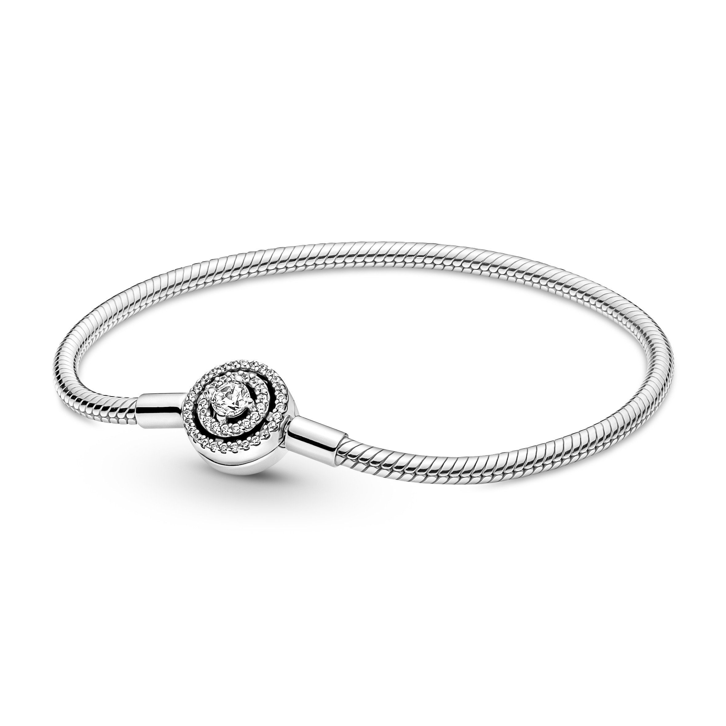 Pandora Wickelarmband Set Pandora Armband Damen 590038C01-20 Silber Zirkonia