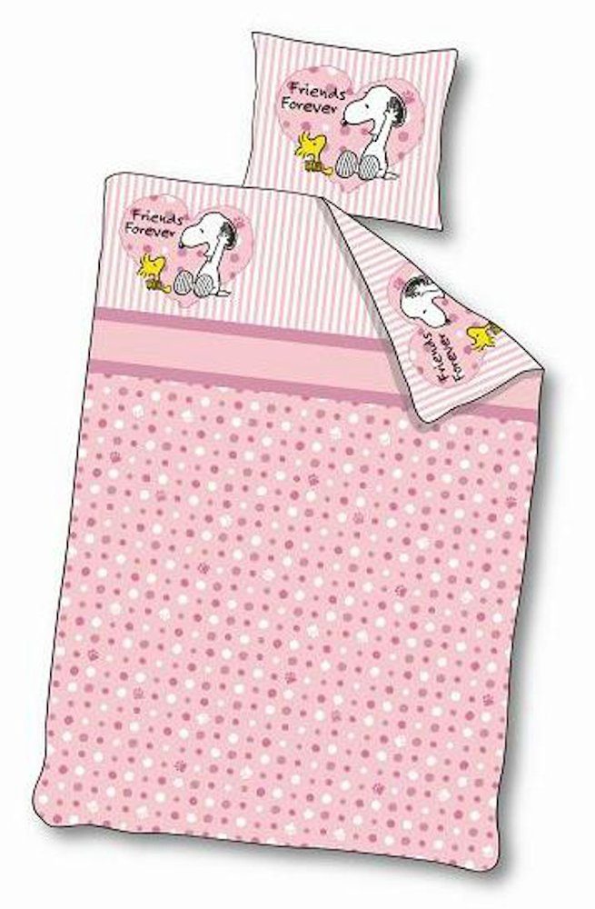 Snoopy Babybettwäsche Snoopy Peanuts Babybettwäsche 100 x 140 cm
